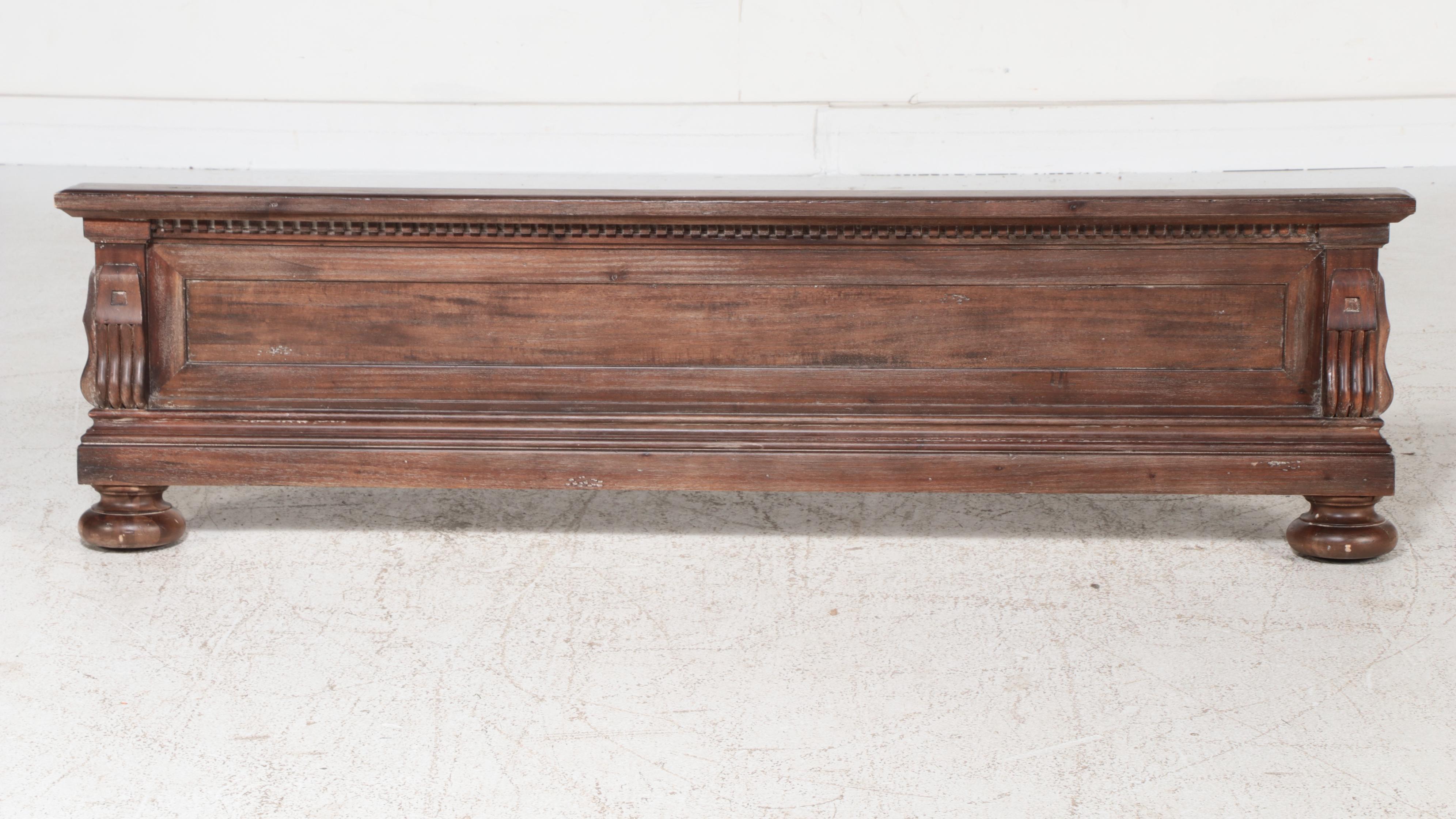 Restoration Hardware "St. James" Queen Panel Bed Frame