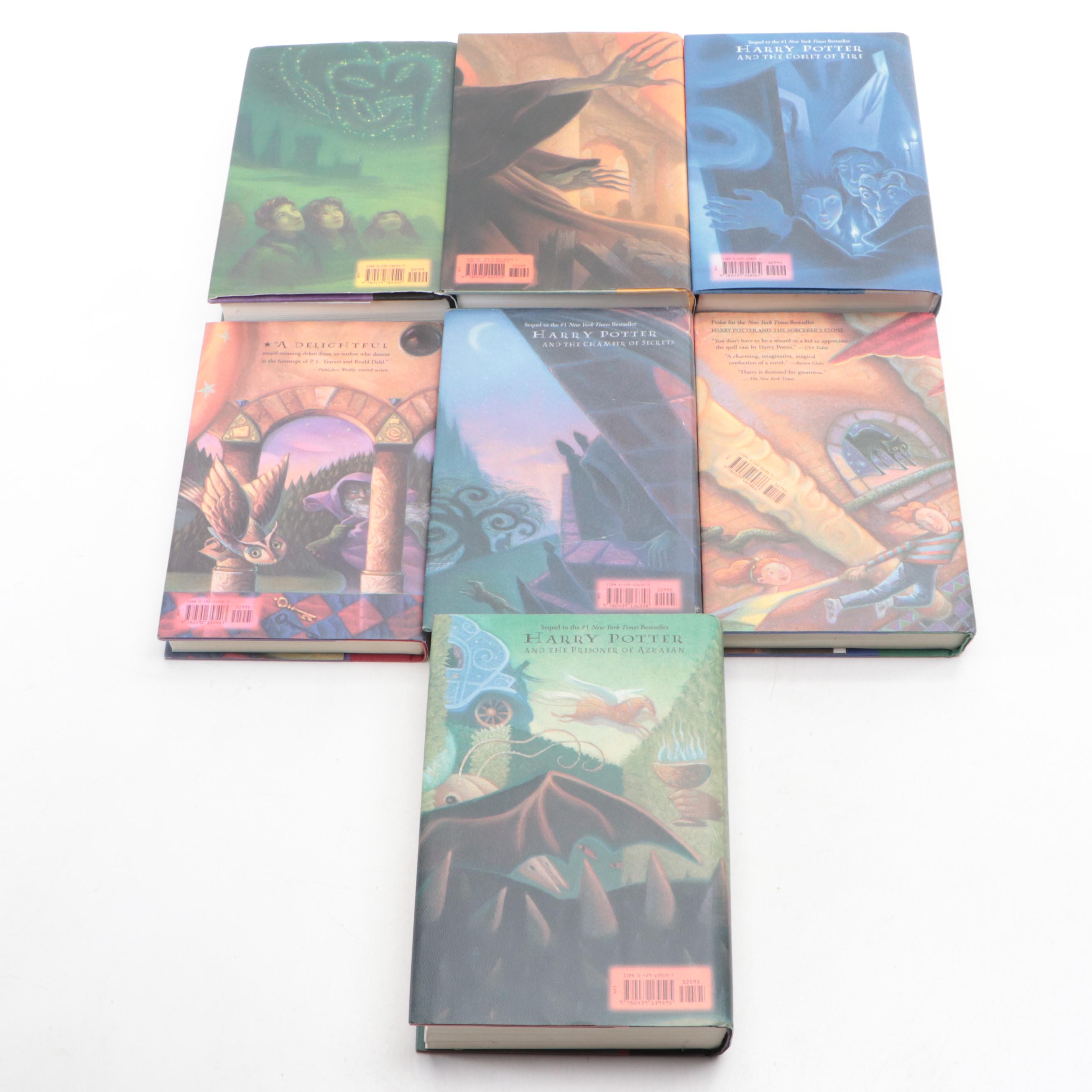 First American Edition "Harry Potter" Complete Set by J. K. Rowling