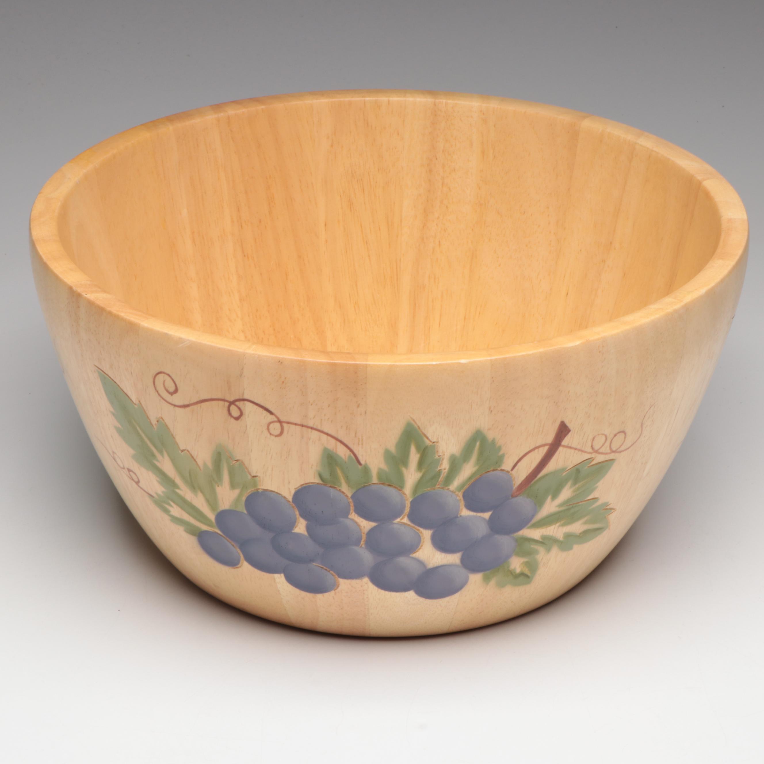 Mikasa "Diamond Fire" Glass Bowl, Round Glass Serving Trays, & More