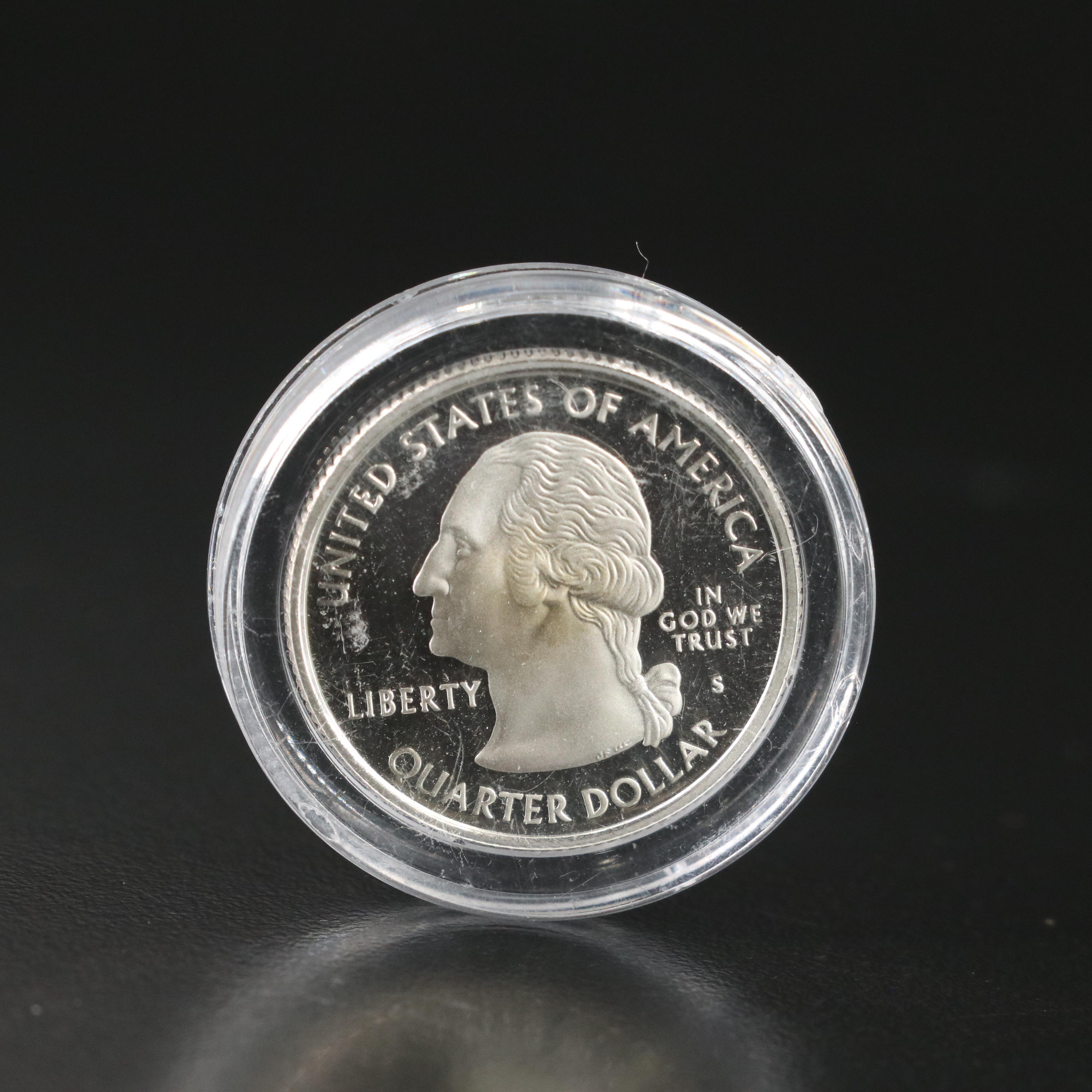 Complete Collection of  Fifty-Nine State and Territories Silver Quarter Proofs