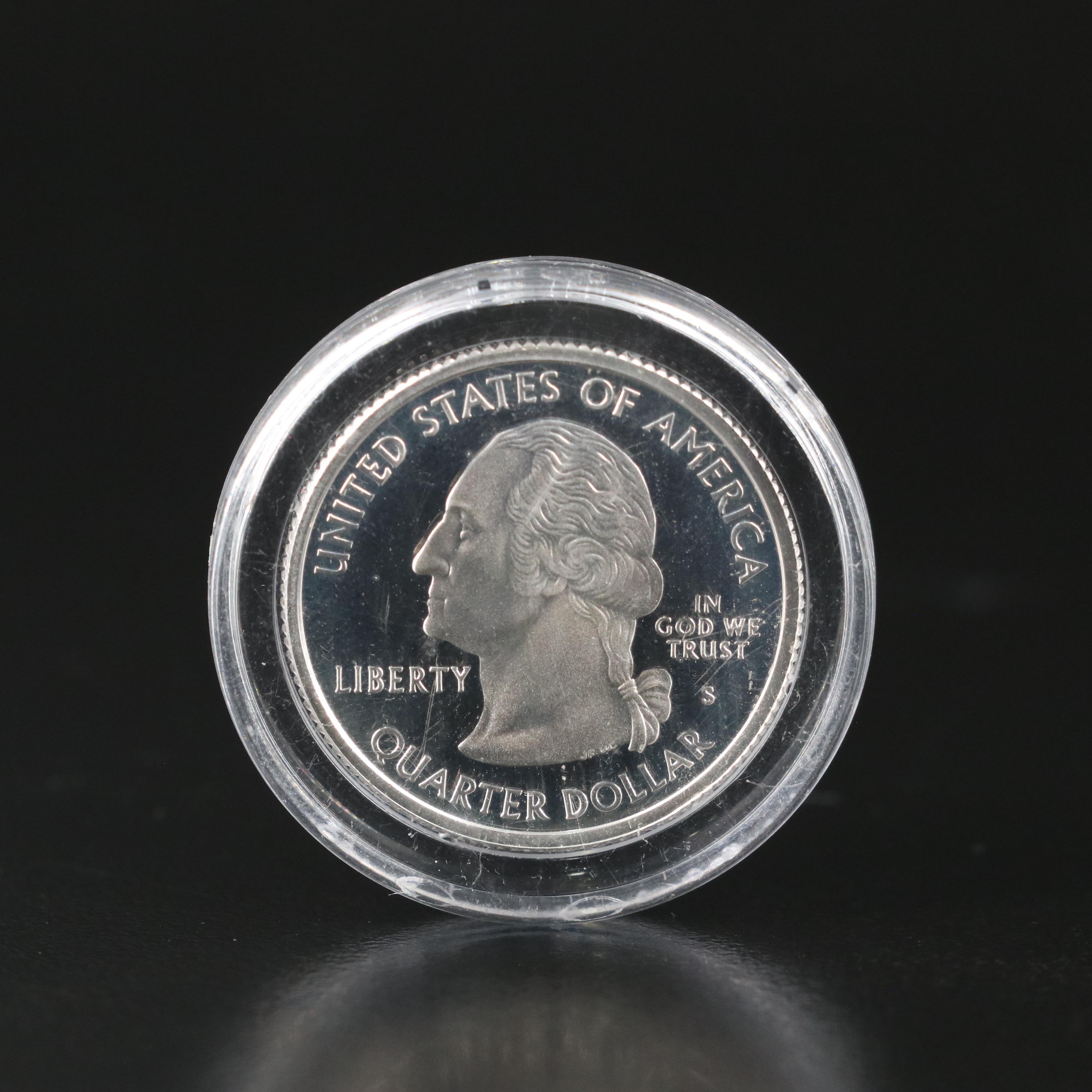 Complete Collection of  Fifty-Nine State and Territories Silver Quarter Proofs