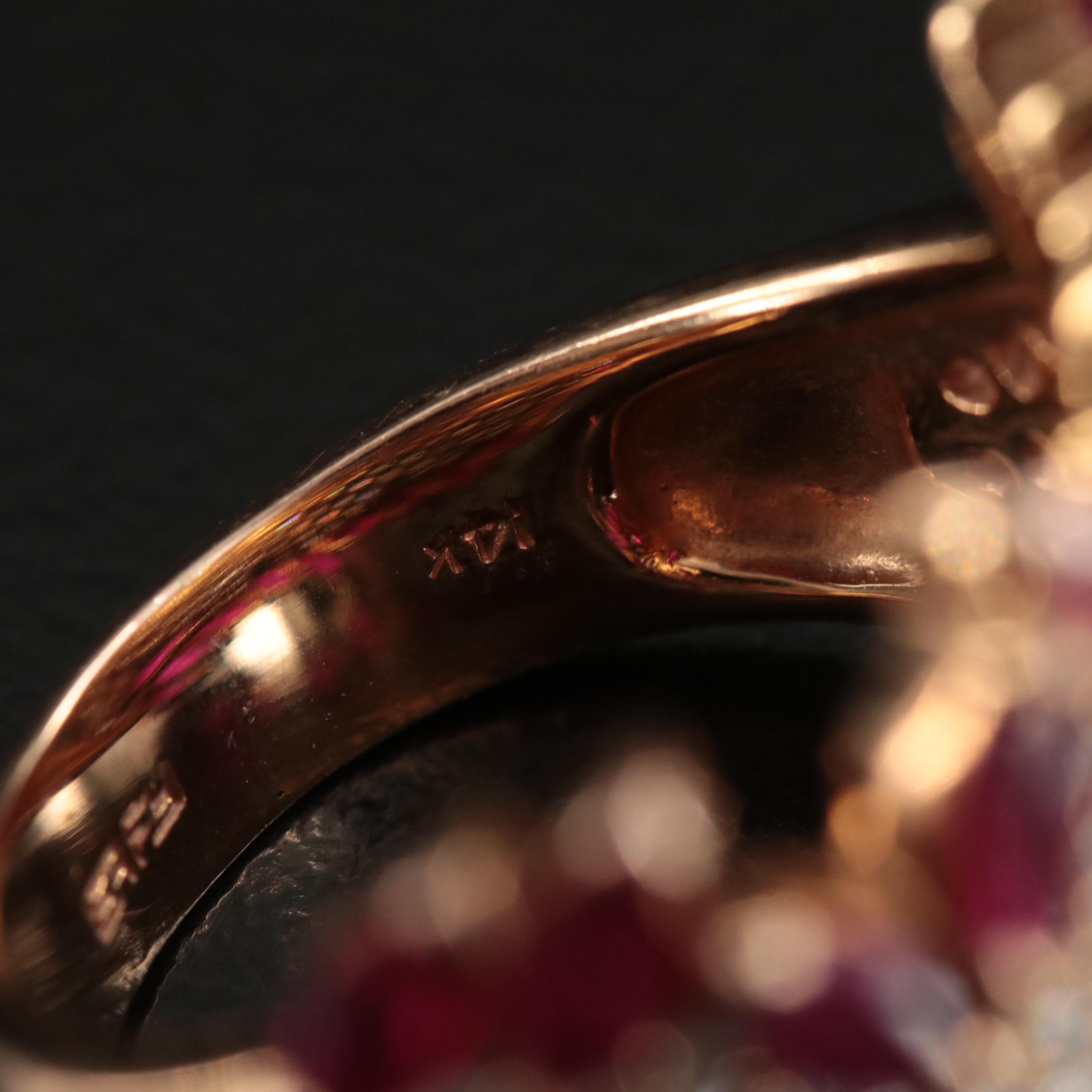 EFFY 14K Ruby and Diamond Ring