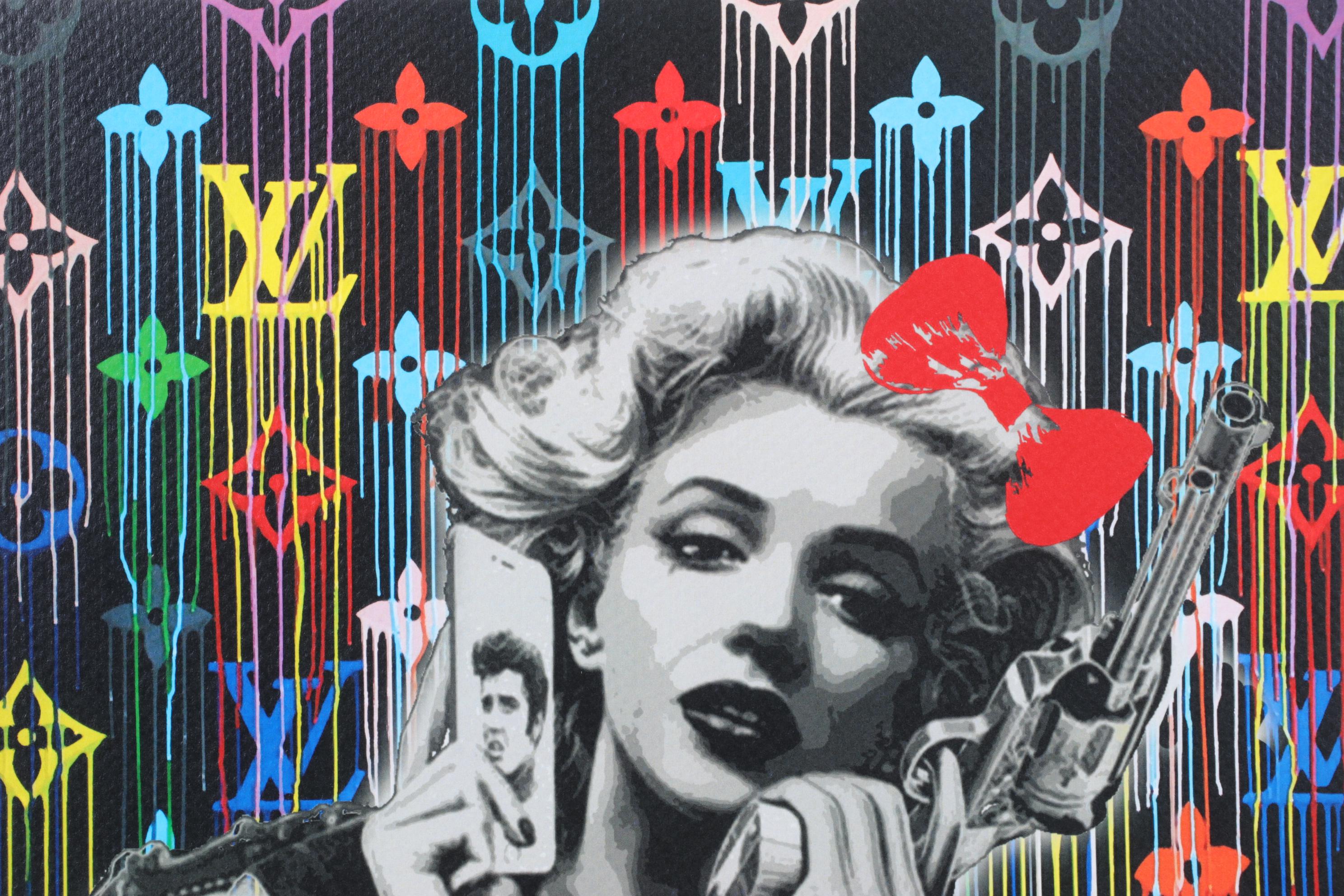 Death NYC Pop Art Graphic Print Featuring Marilyn Monroe, 2023