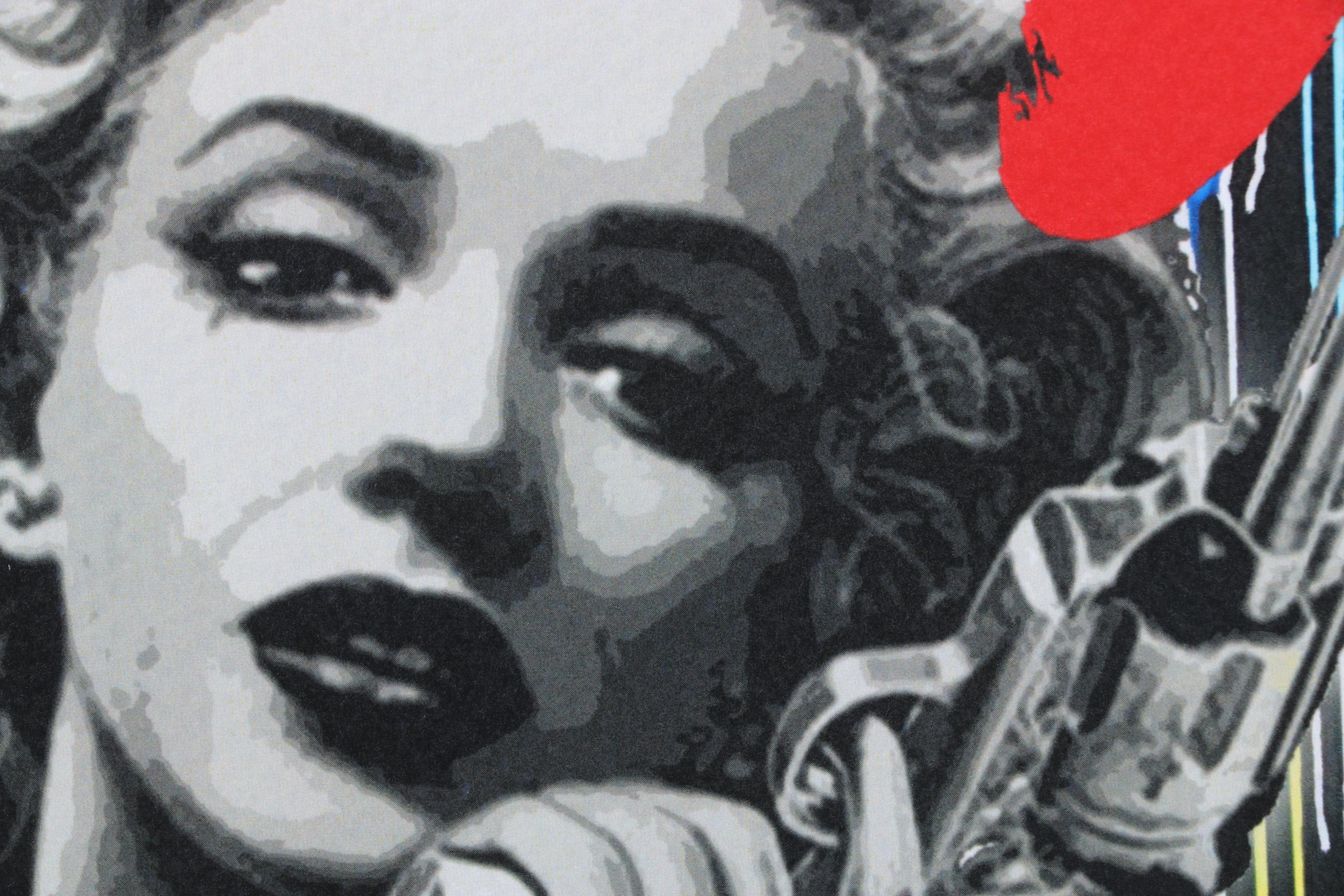 Death NYC Pop Art Graphic Print Featuring Marilyn Monroe, 2023