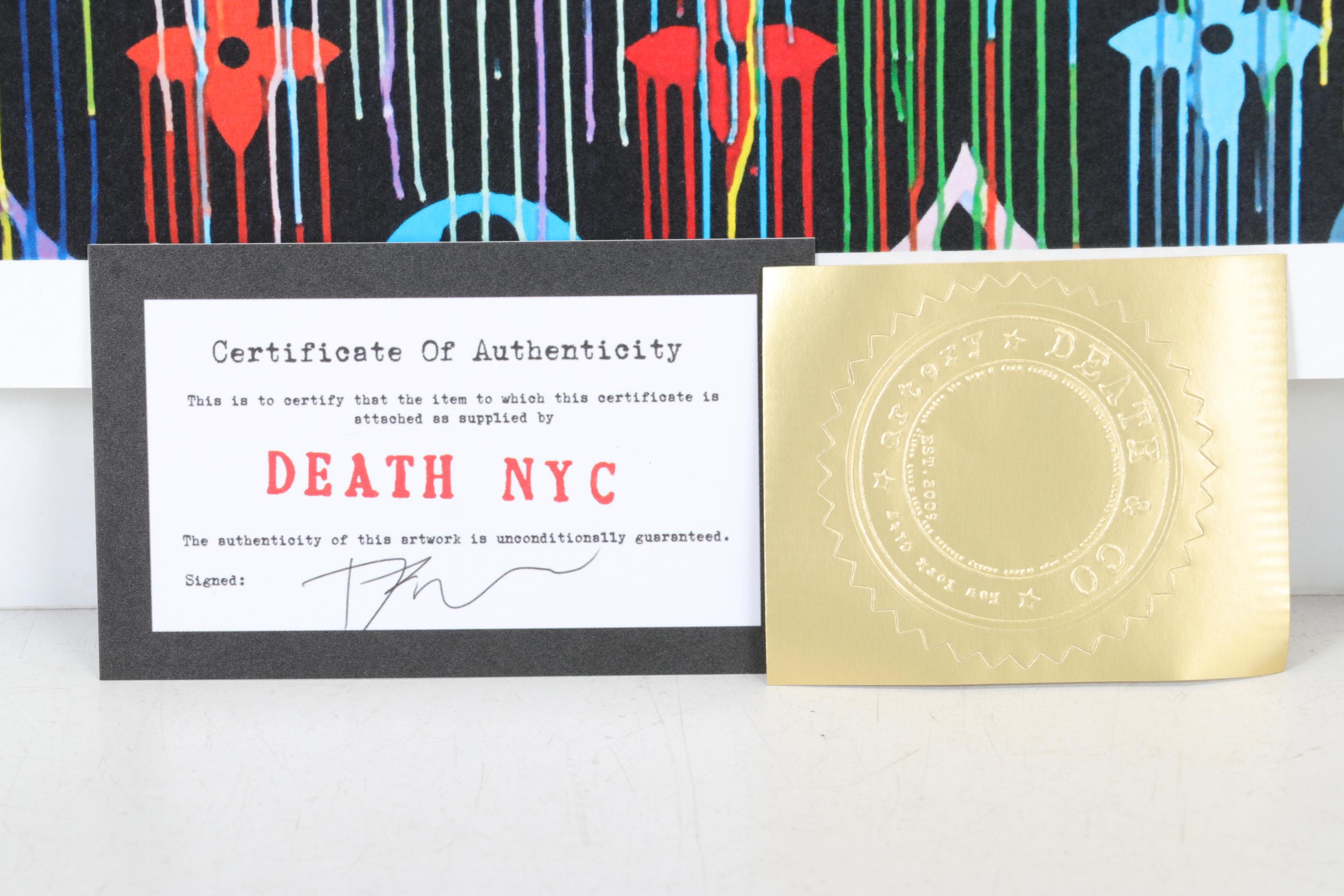 Death NYC Pop Art Graphic Print Featuring Marilyn Monroe, 2023