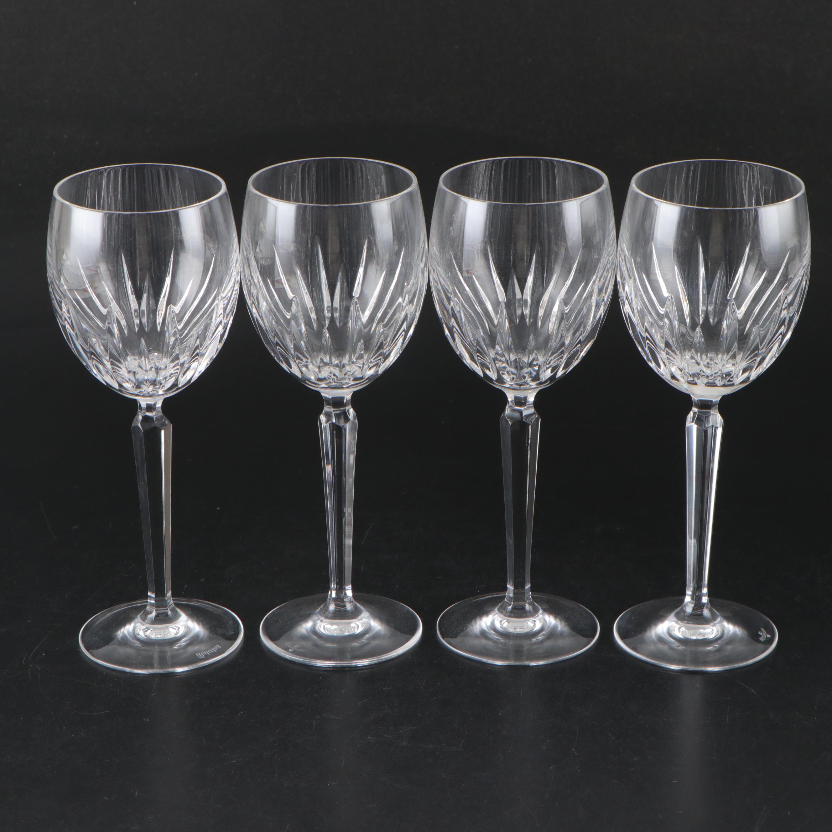 Waterford "Wynnewood" Crystal White Wine Glasses