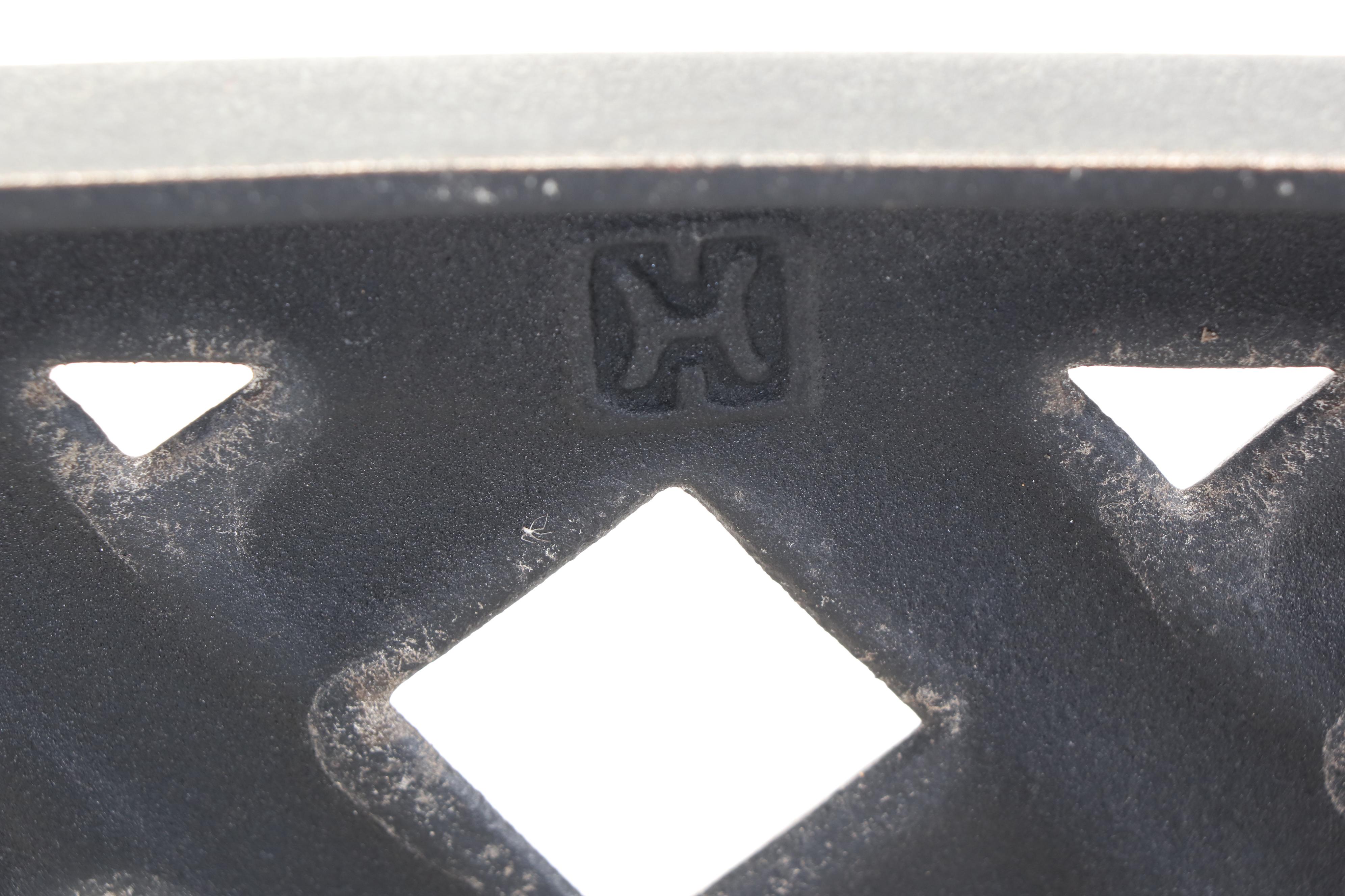 Three-Piece Cast Aluminum Patio Bar Set with Umbrella, Incl. Hanamint