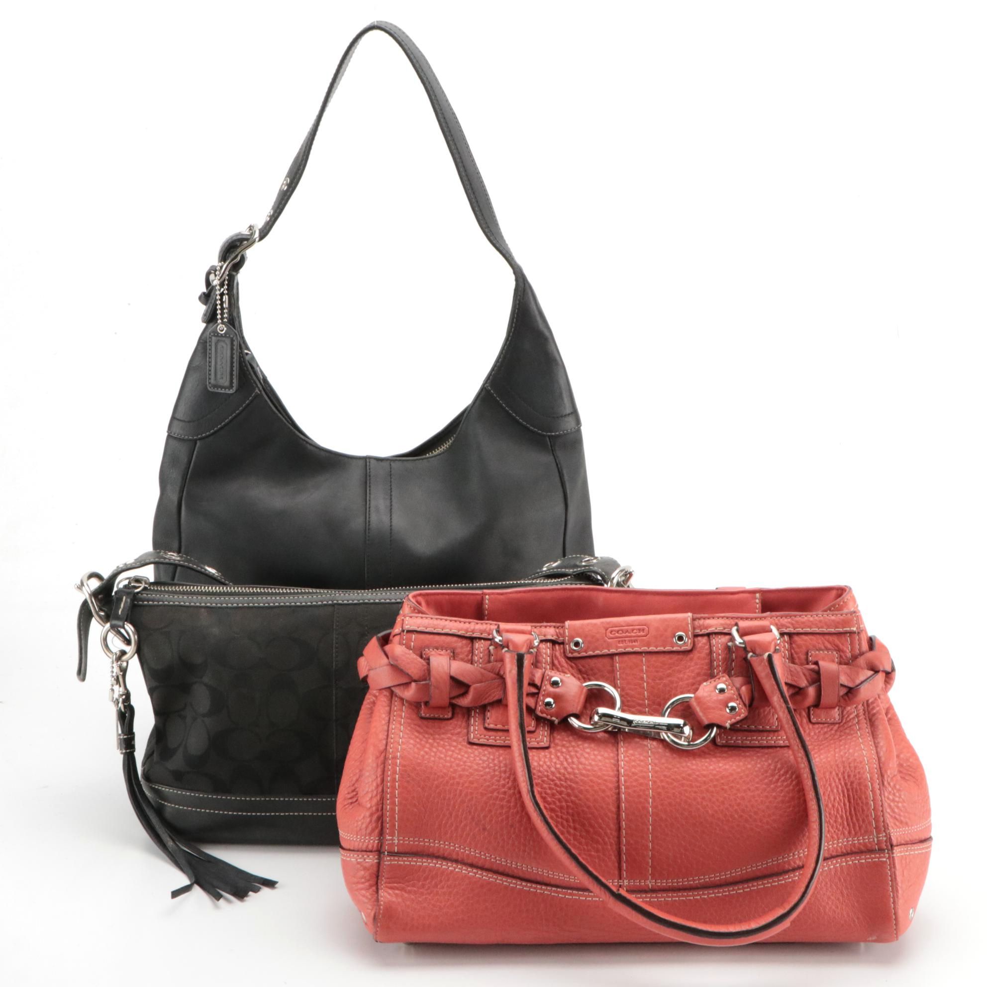 Coach Legacy East/West 9363, Hamilton F10280, and Hamptons F13084 Bags