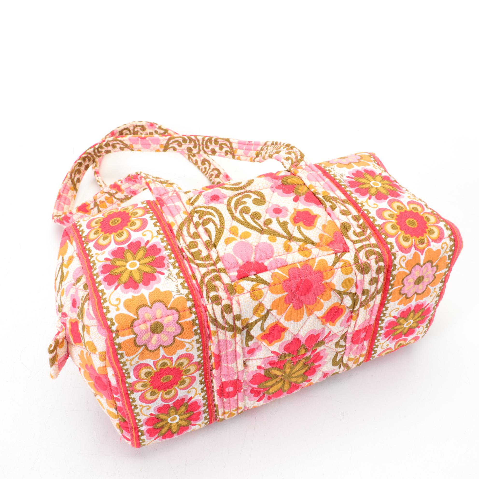 Vera Bradley Floral Print Quilted Bag and Coin Purse Collection
