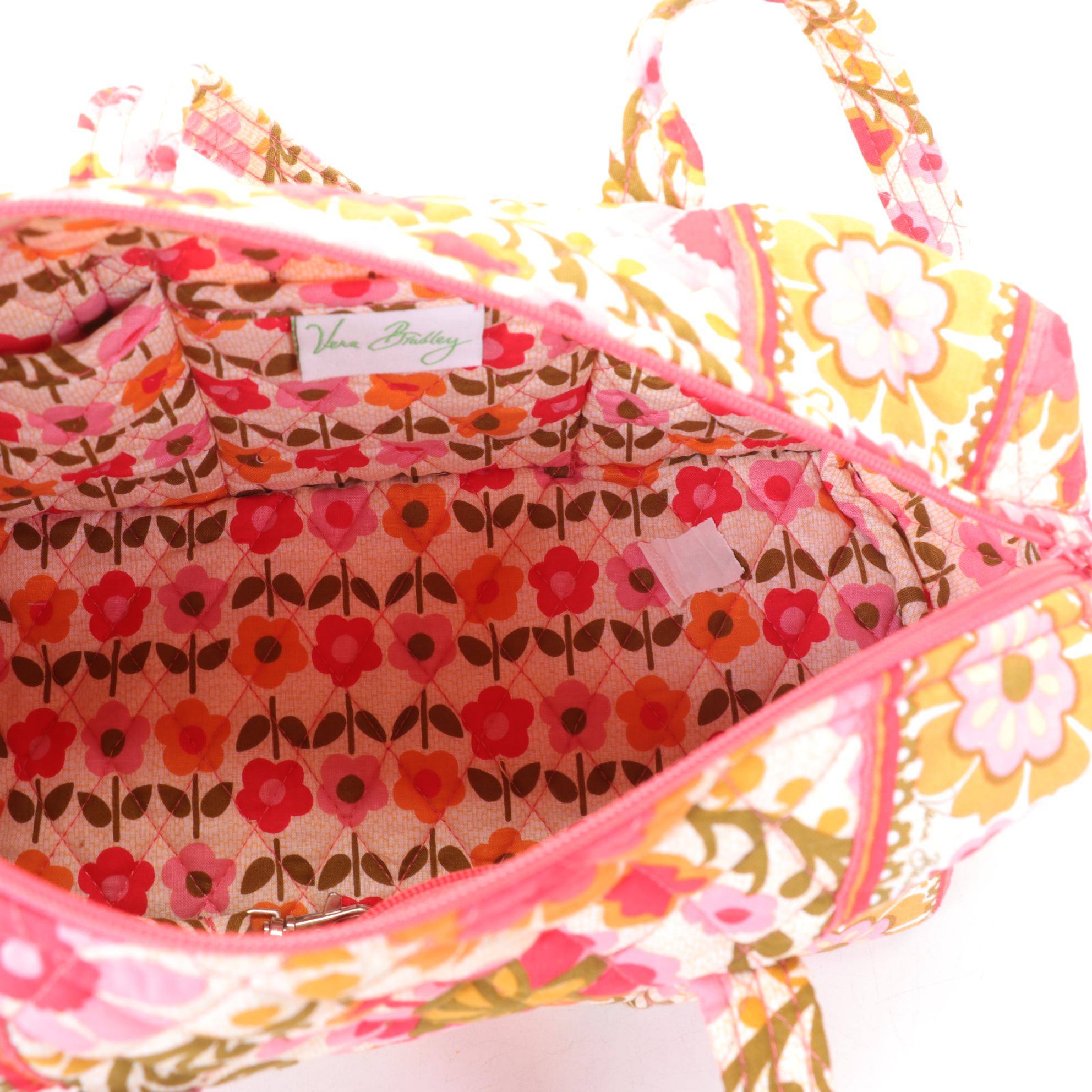 Vera Bradley Floral Print Quilted Bag and Coin Purse Collection