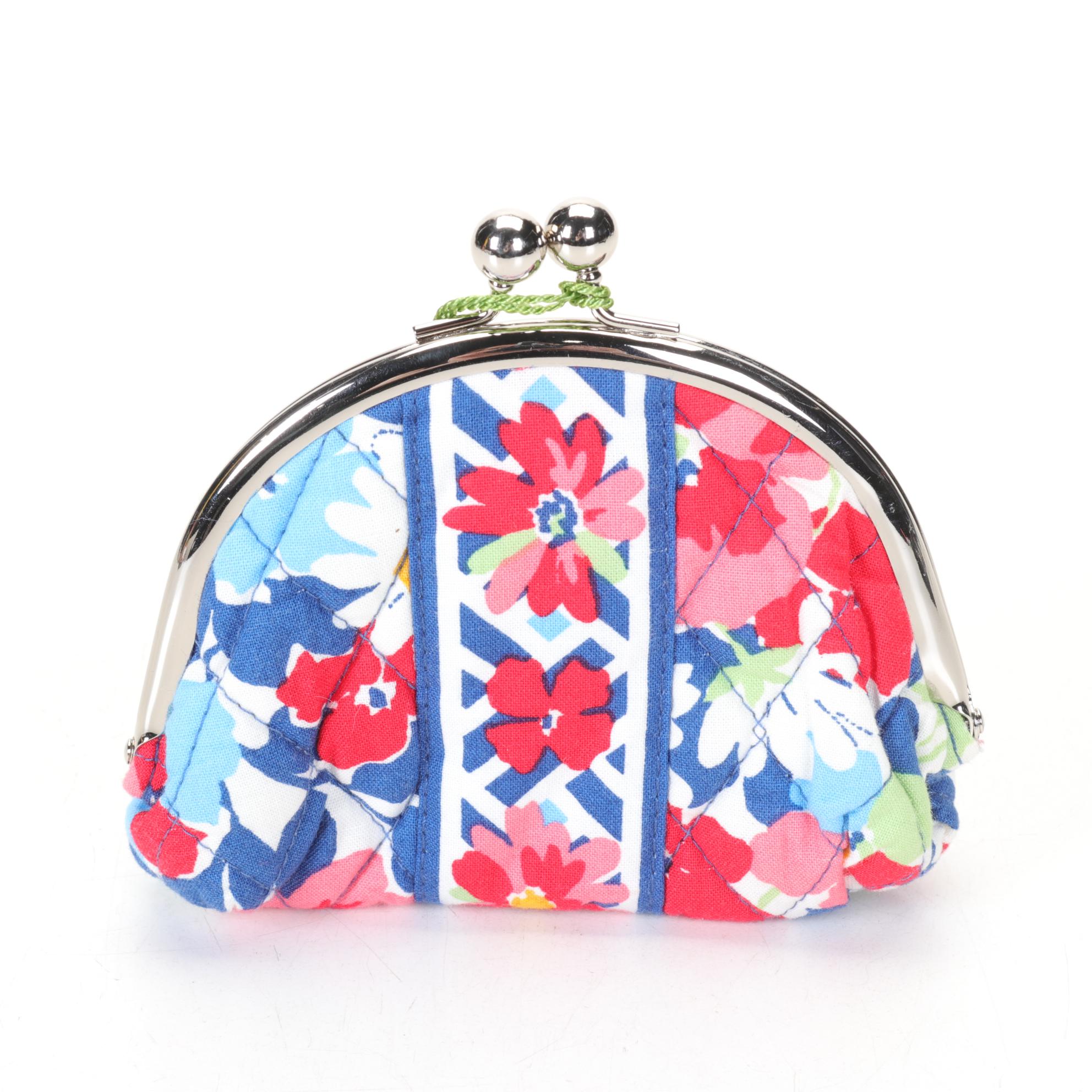 Vera Bradley Floral Print Quilted Bag and Coin Purse Collection