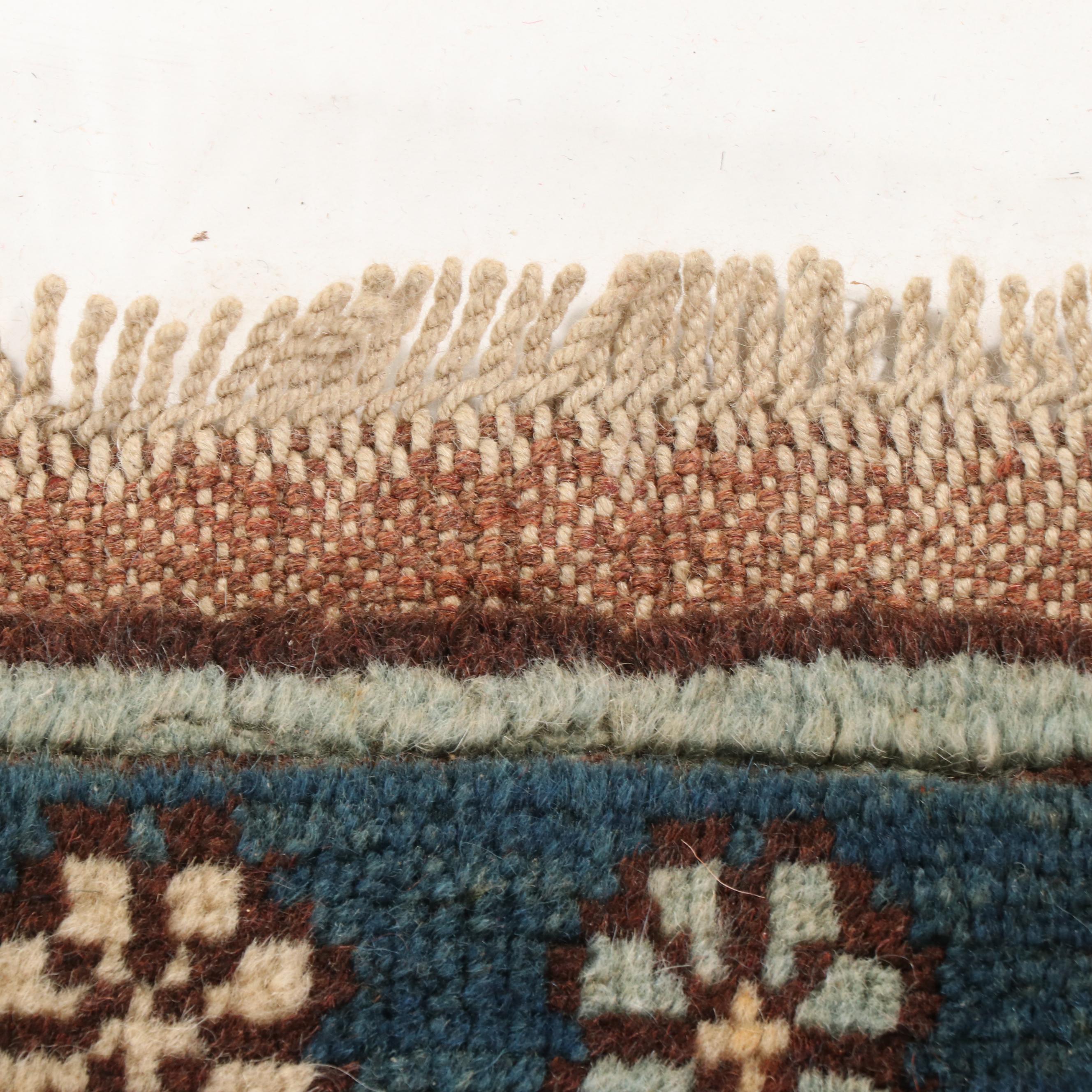 7'11 x 10'7 Hand-Knotted Caucasian Kazak Area Rug