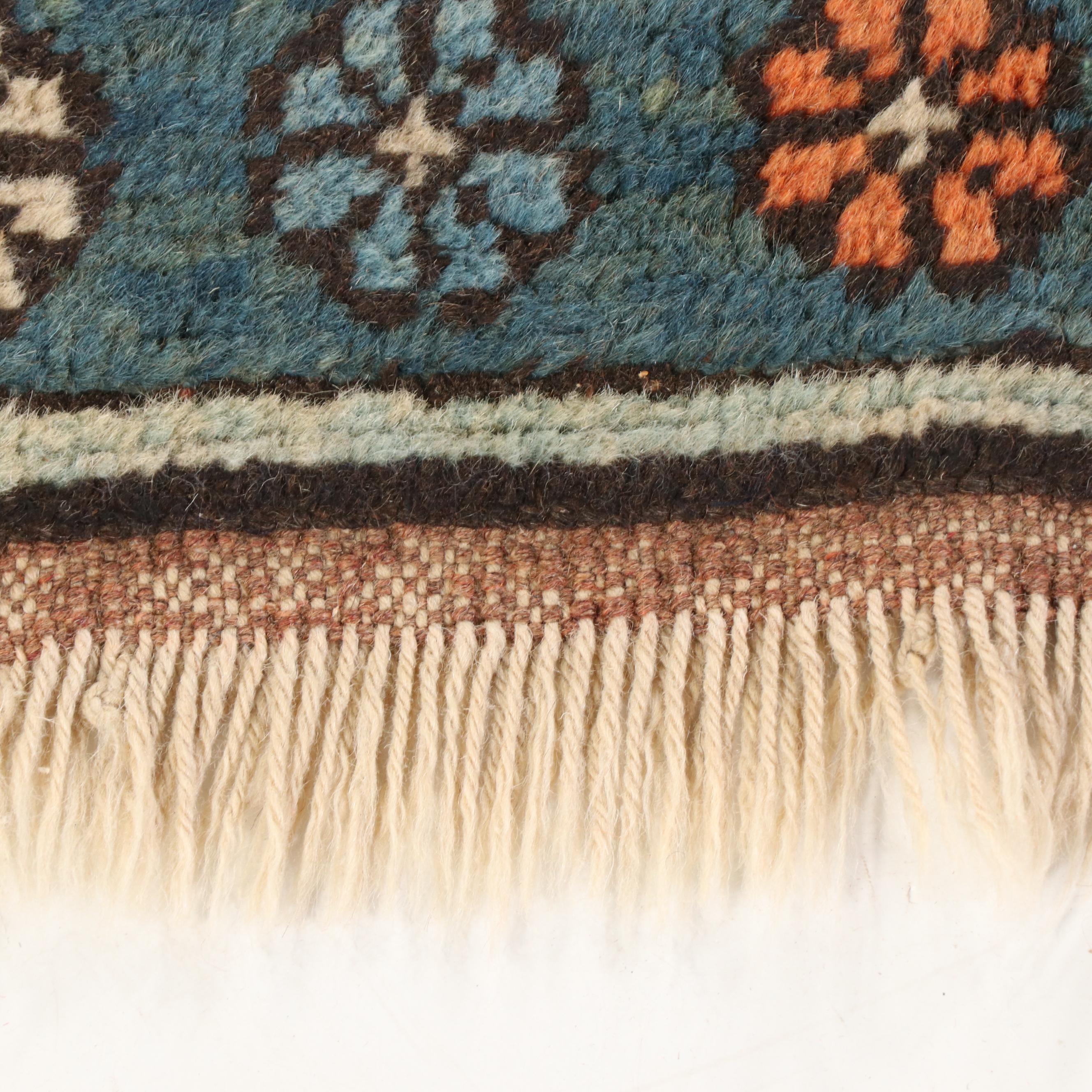 7'11 x 10'7 Hand-Knotted Caucasian Kazak Area Rug