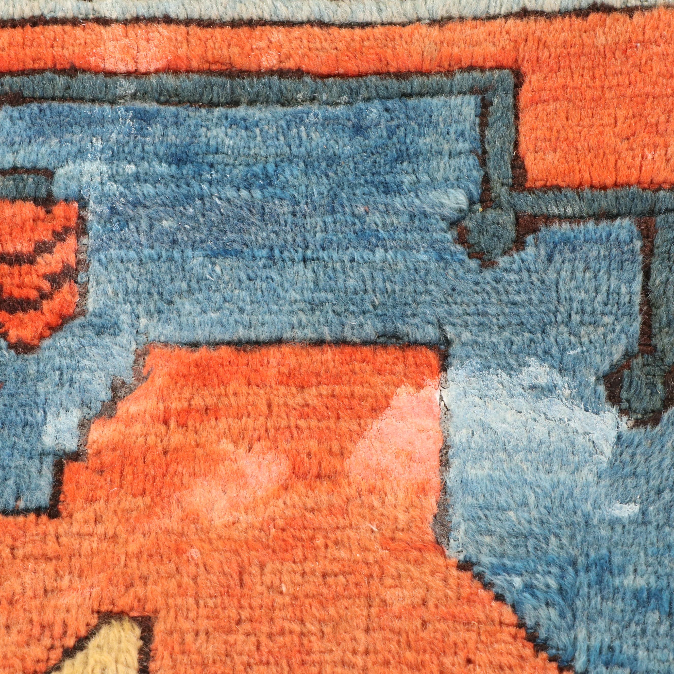 7'11 x 10'7 Hand-Knotted Caucasian Kazak Area Rug