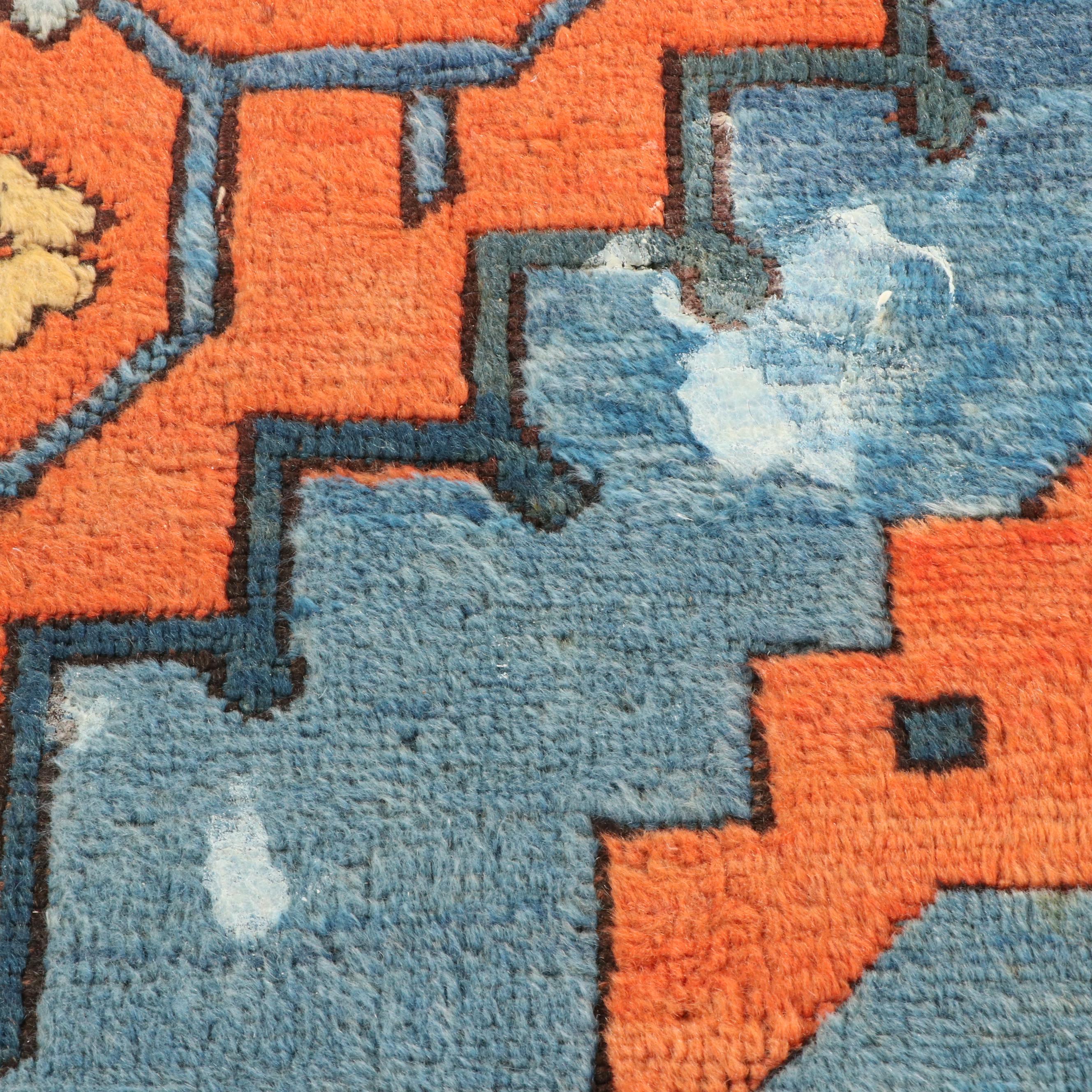 7'11 x 10'7 Hand-Knotted Caucasian Kazak Area Rug