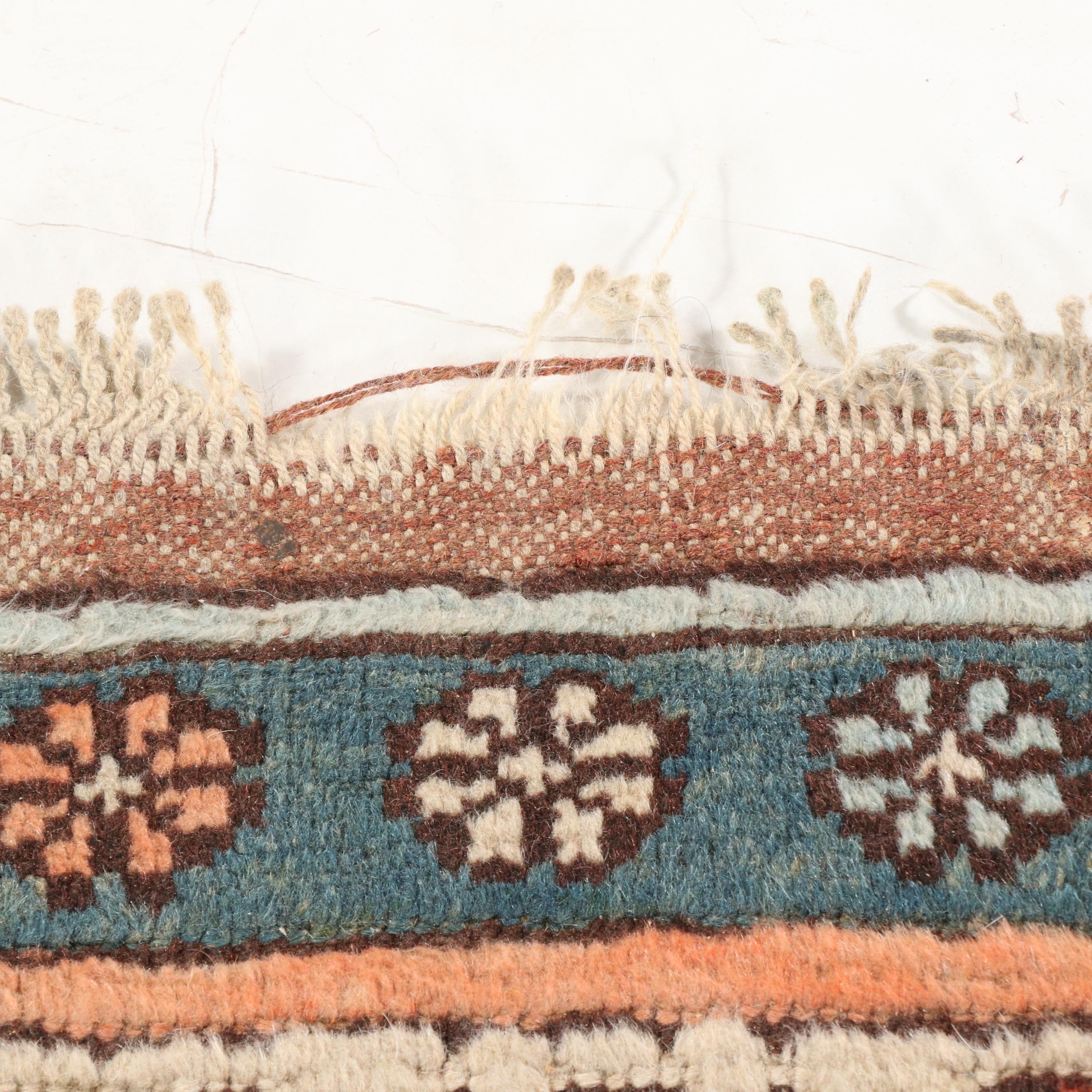 7'11 x 10'7 Hand-Knotted Caucasian Kazak Area Rug