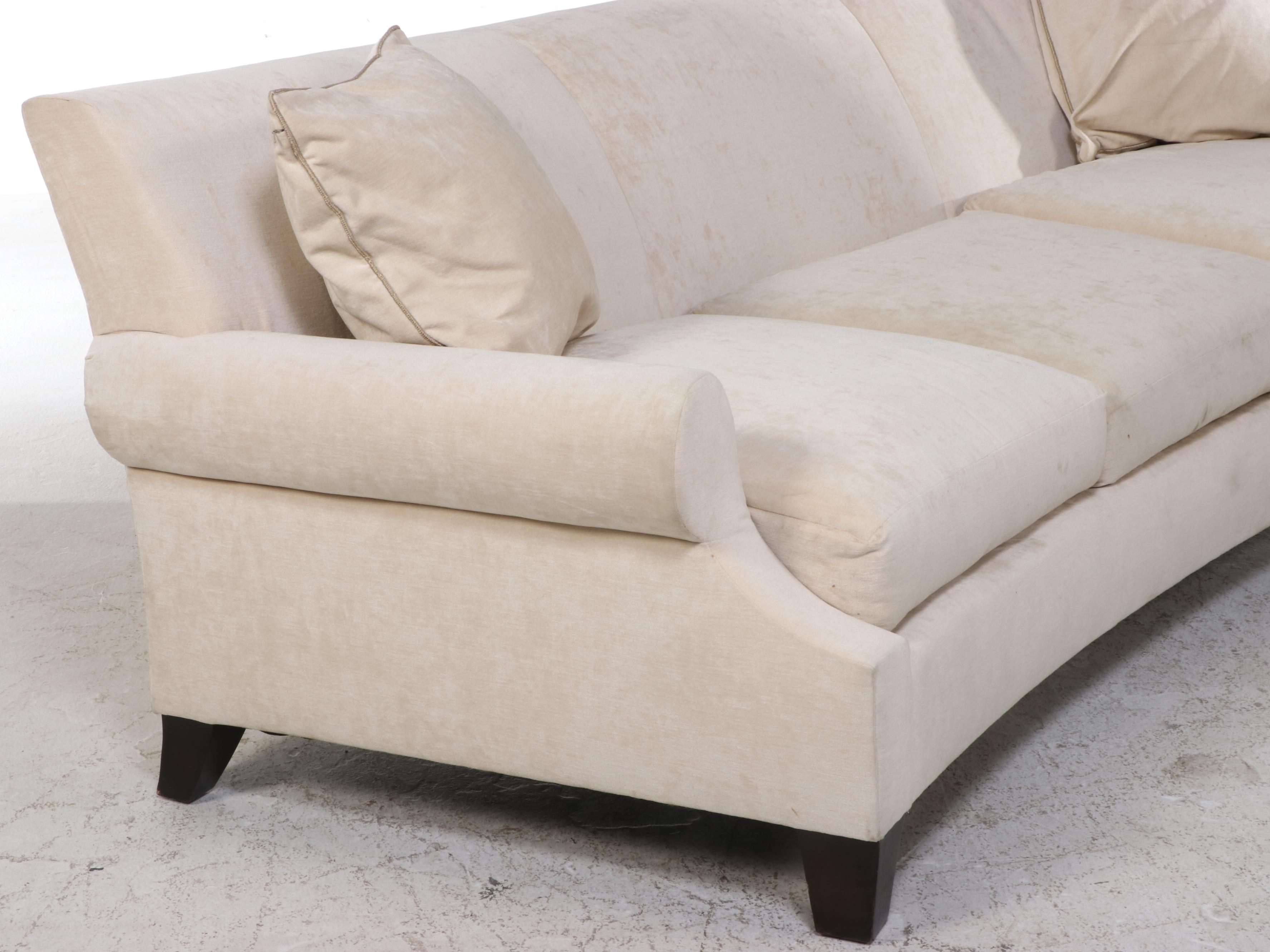 Barbara Barry for Henredon Custom-Upholstered Conversation Sofa