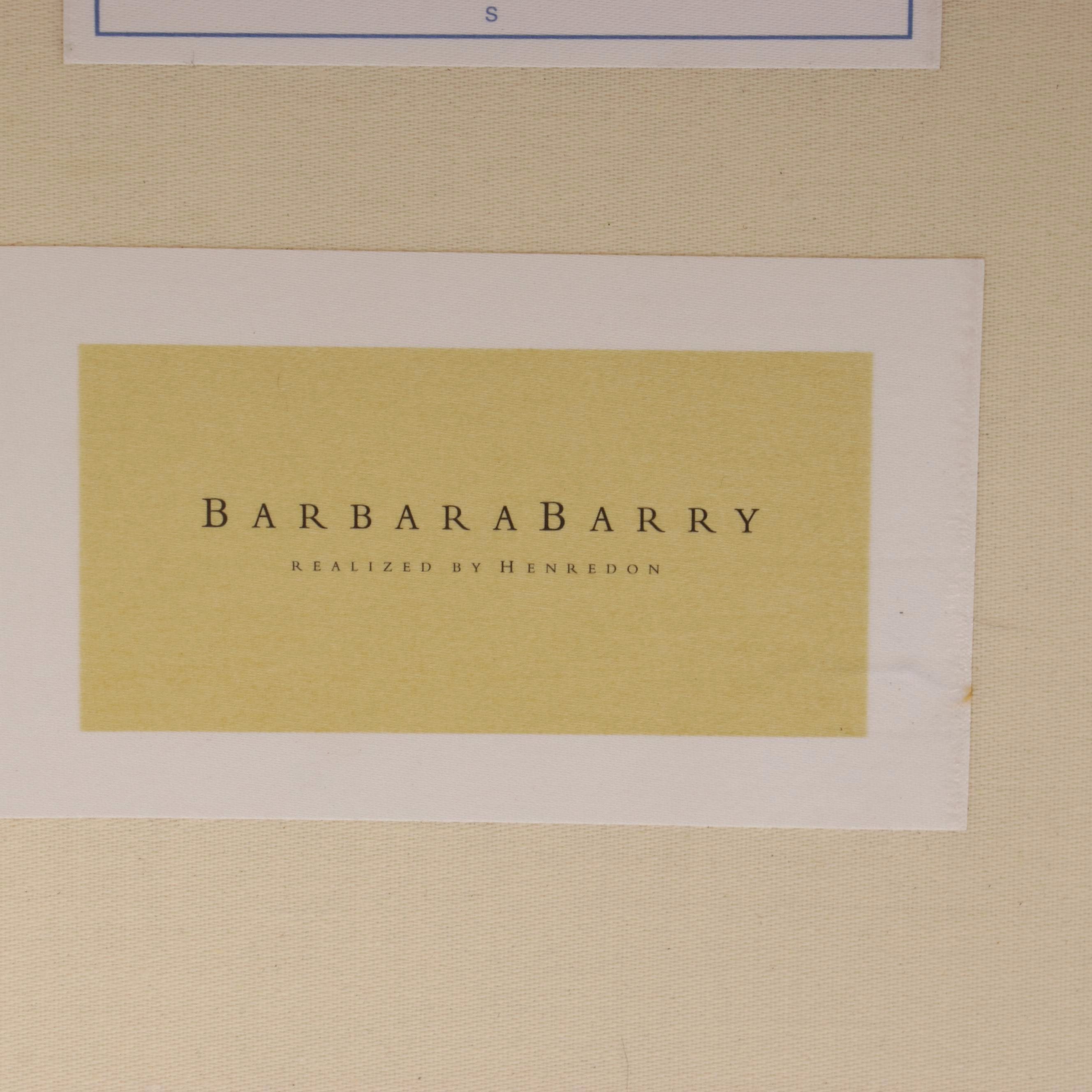 Barbara Barry for Henredon Custom-Upholstered Conversation Sofa