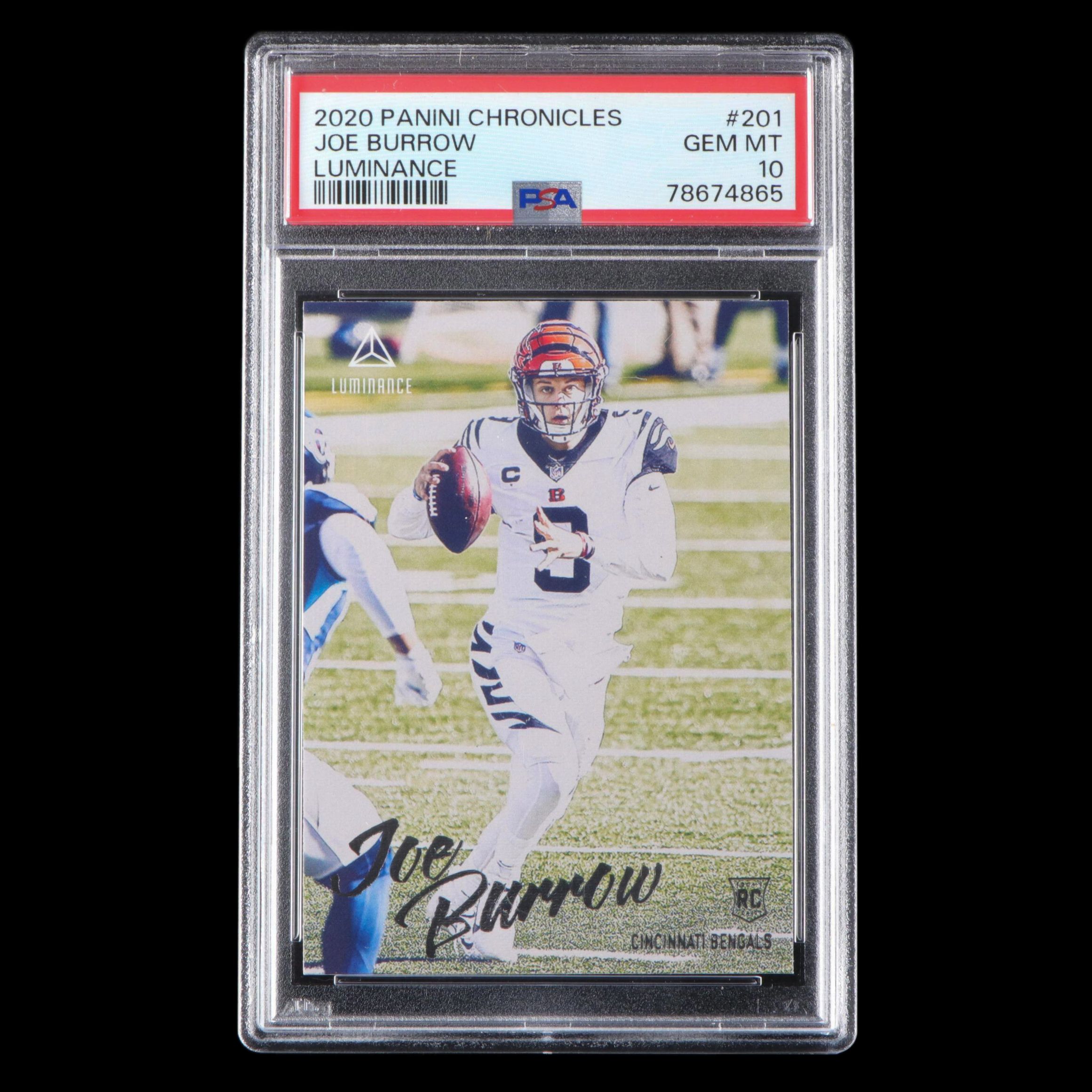 Gem Mint 10 Burrow retailer rookie