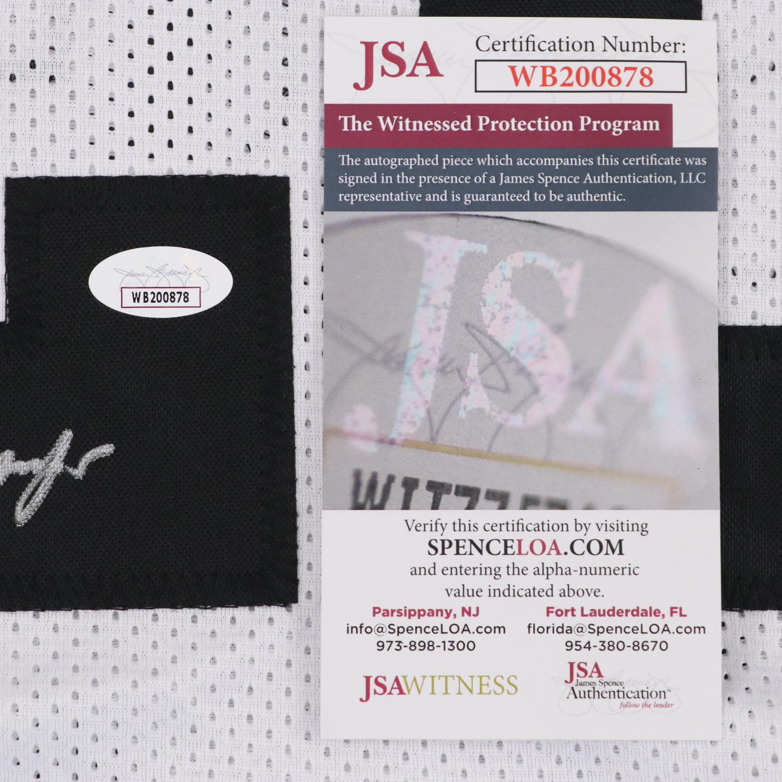 Rocky Bleier Signed "4 x SB Champ" Pittsburgh Steelers Football Jersey