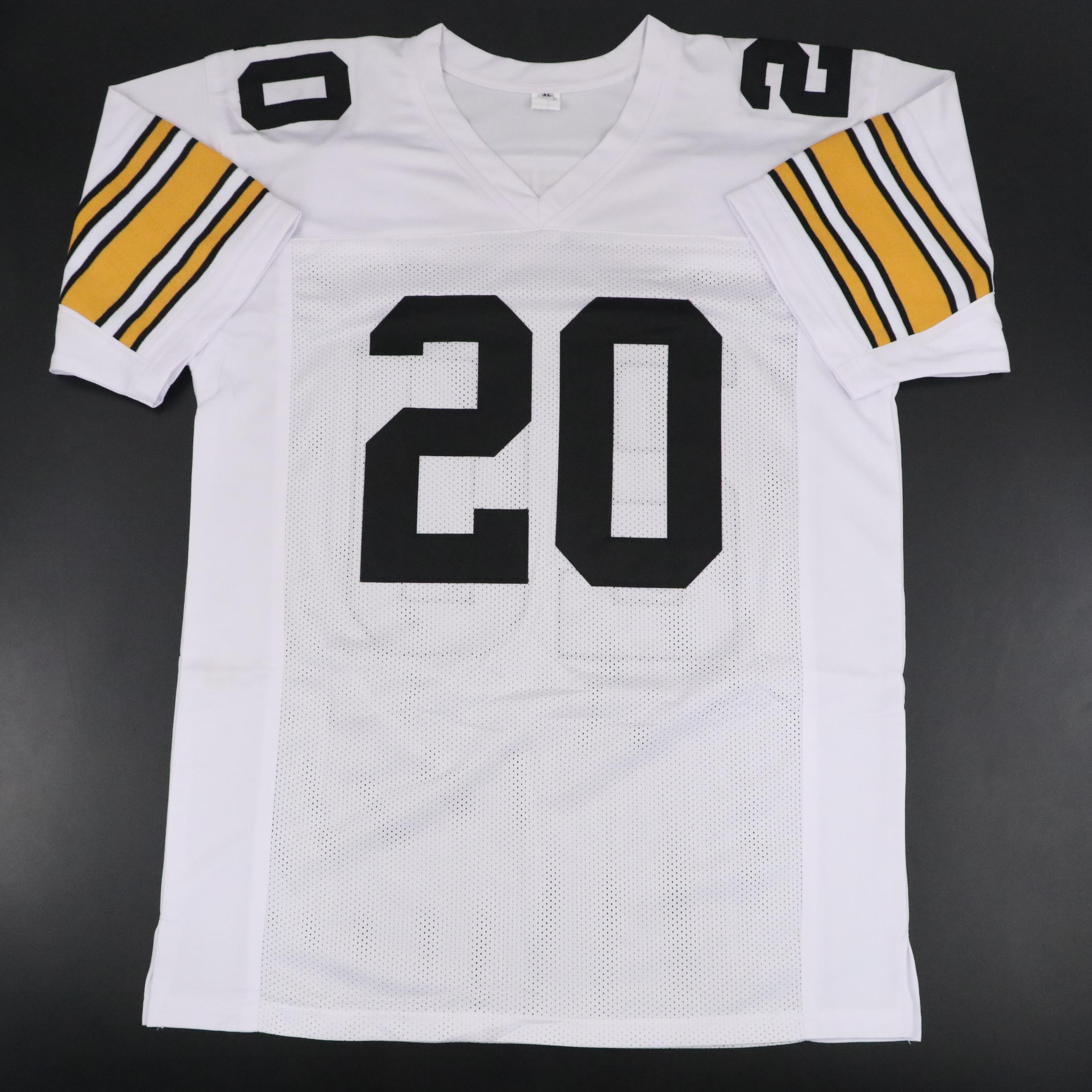 Rocky Bleier Signed "4 x SB Champ" Pittsburgh Steelers Football Jersey