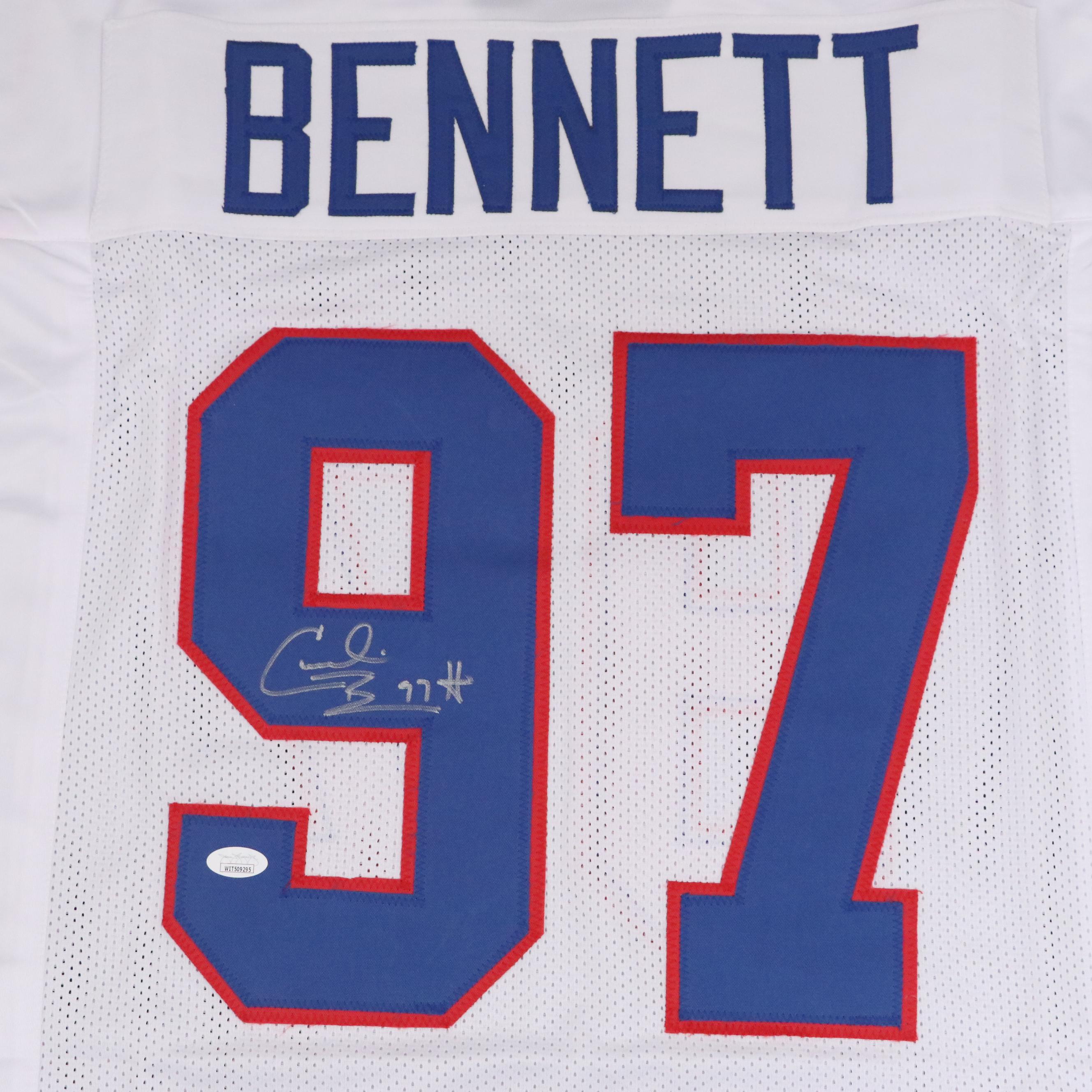 Cornelius Bennett Signed Buffalo Bills Football Jersey