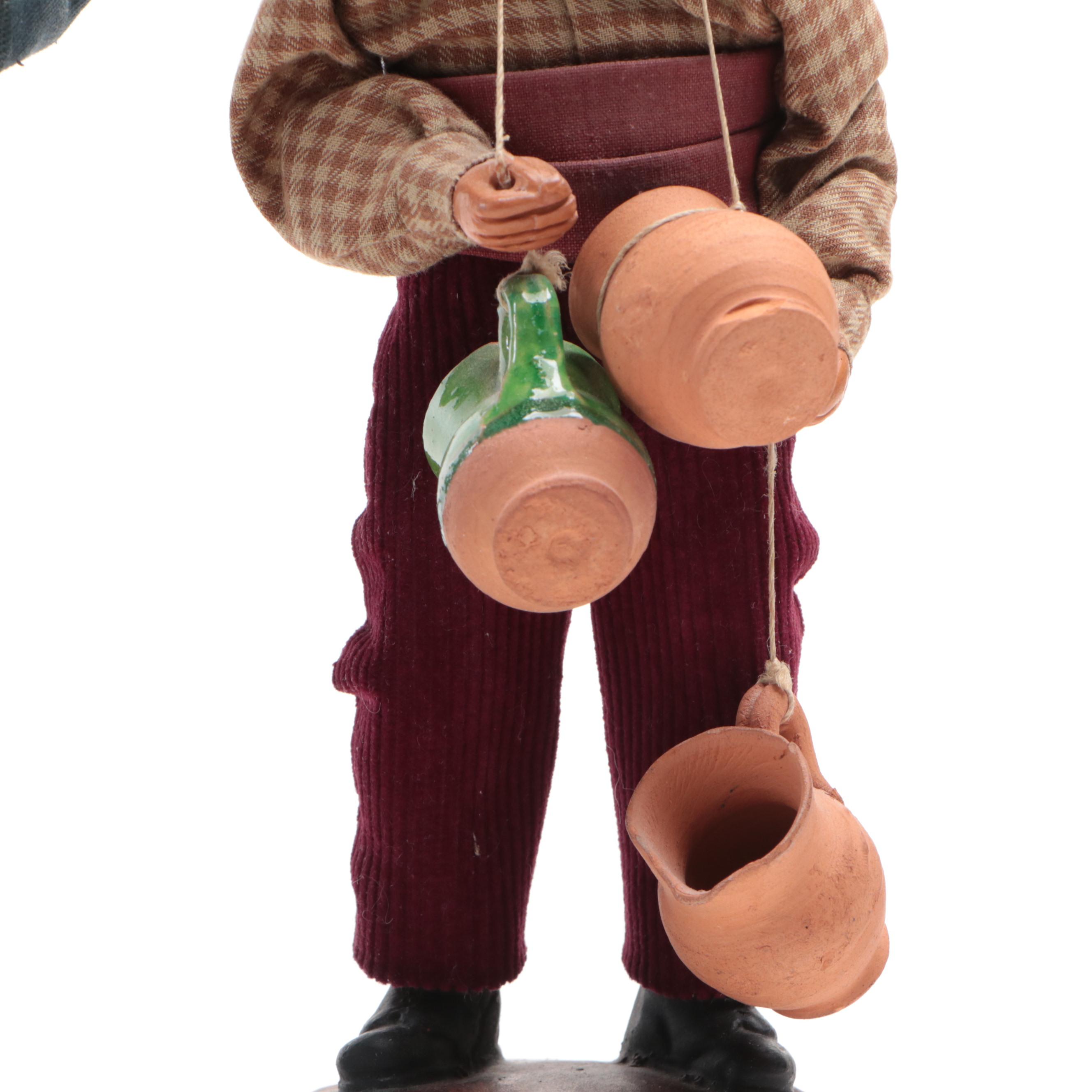 French Santos de Provence Figurines