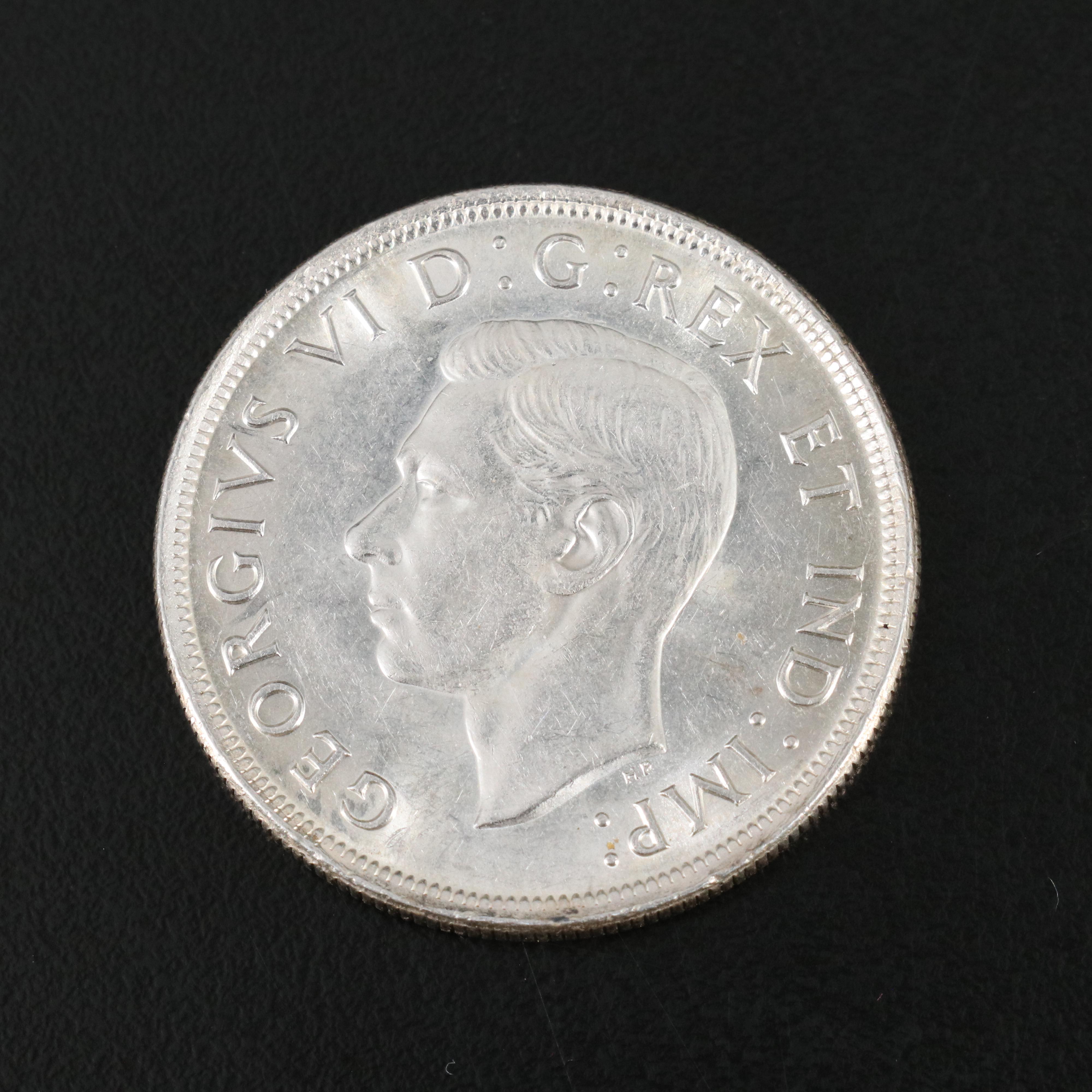 Canada 1939 and 1949 BU Dollars