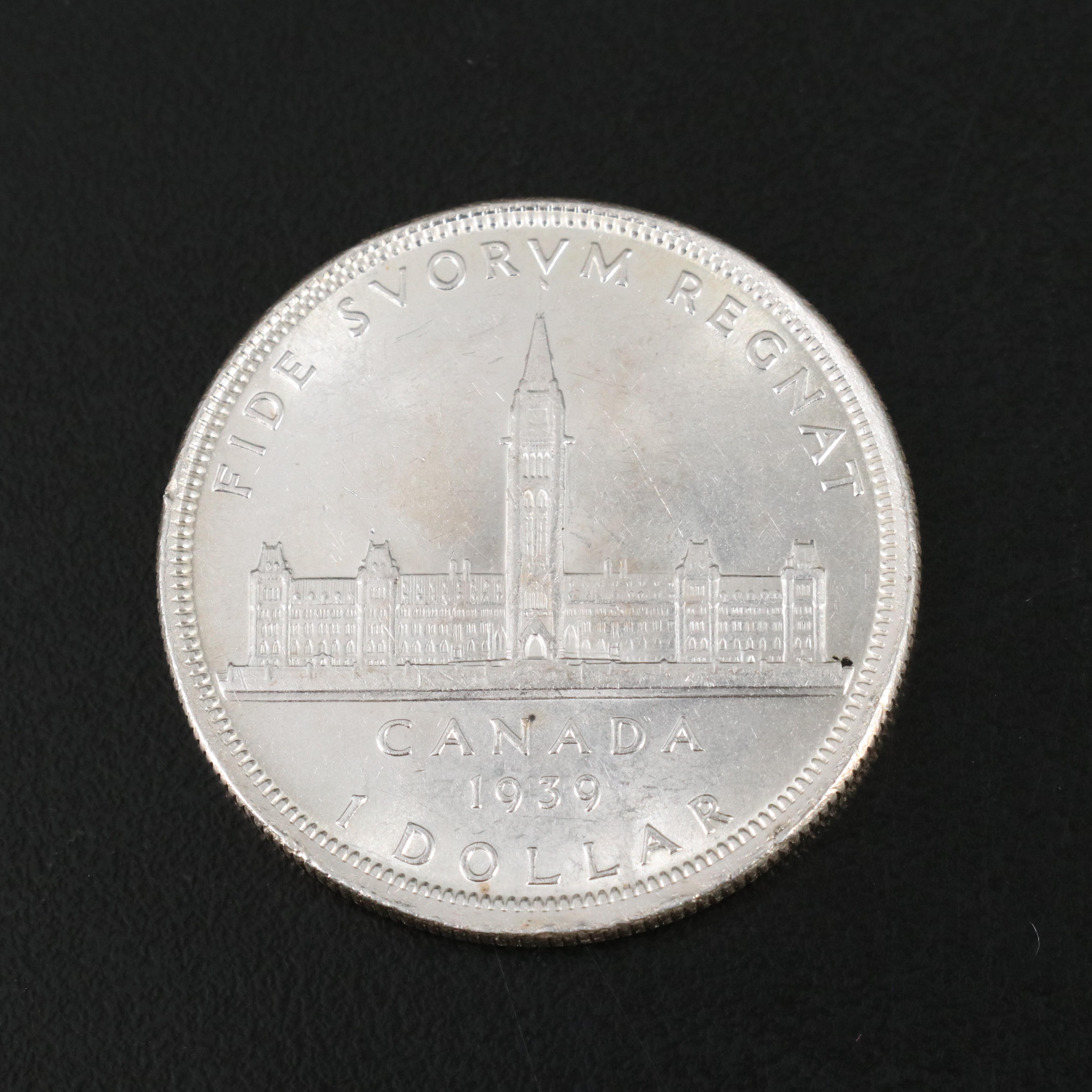 Canada 1939 and 1949 BU Dollars