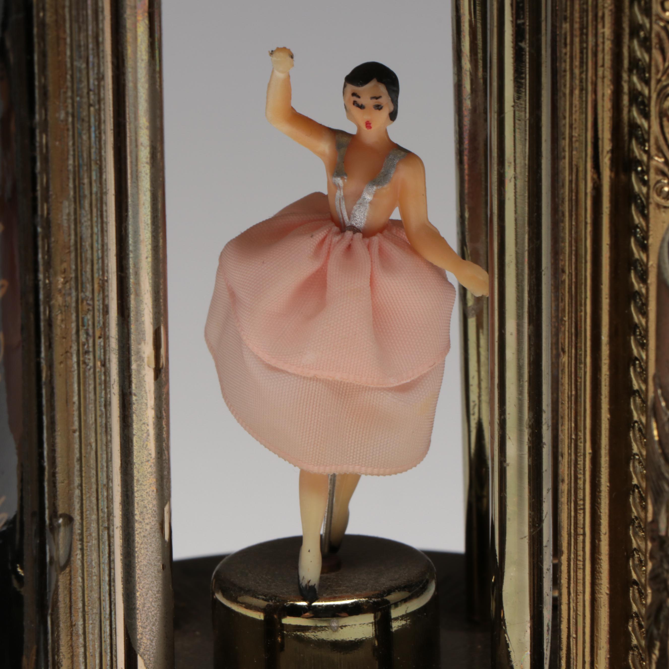 Reuge Ballerina Swiss Music Box Set to "Lara's Theme" from "Dr. Zhivago"