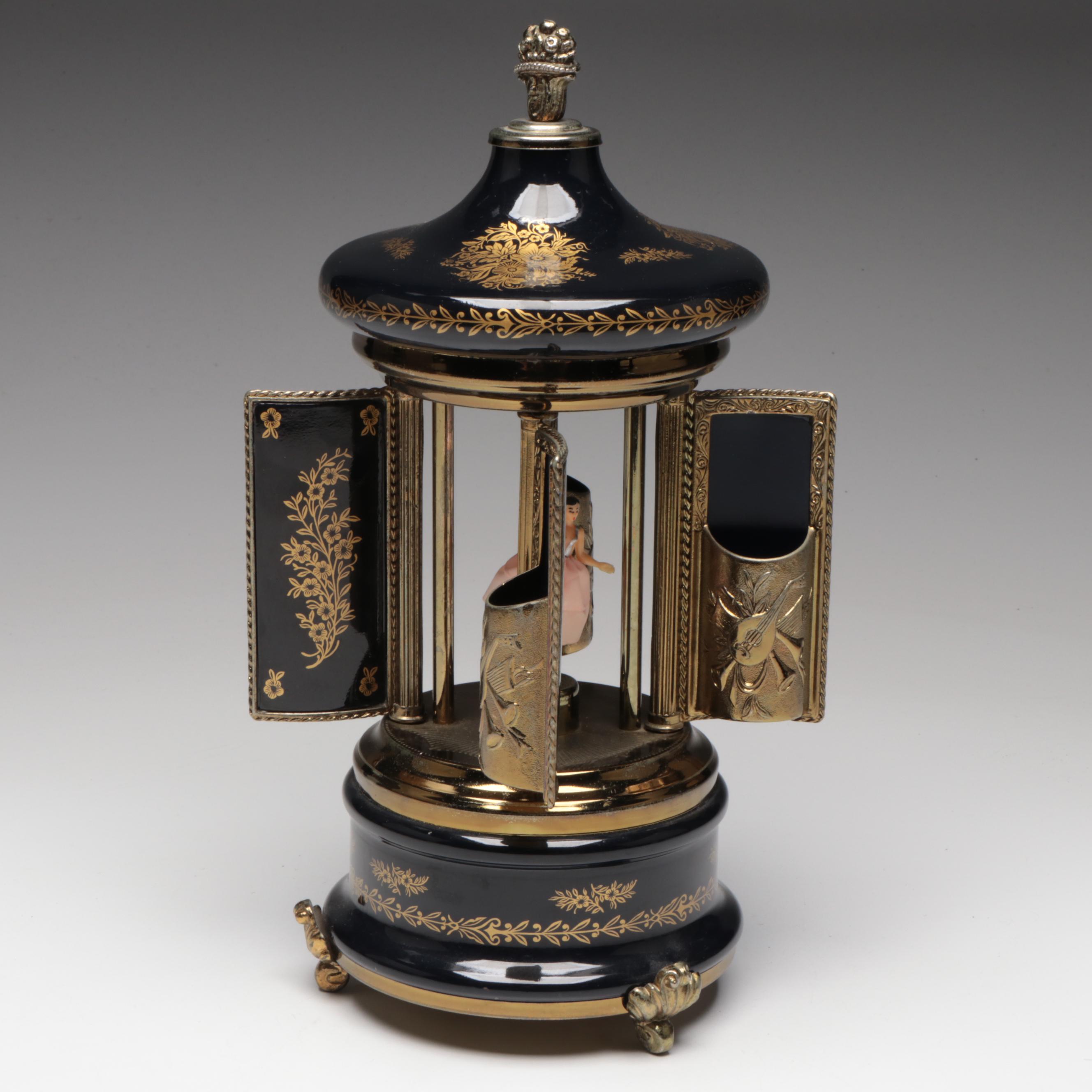 Reuge Ballerina Swiss Music Box Set to "Lara's Theme" from "Dr. Zhivago"