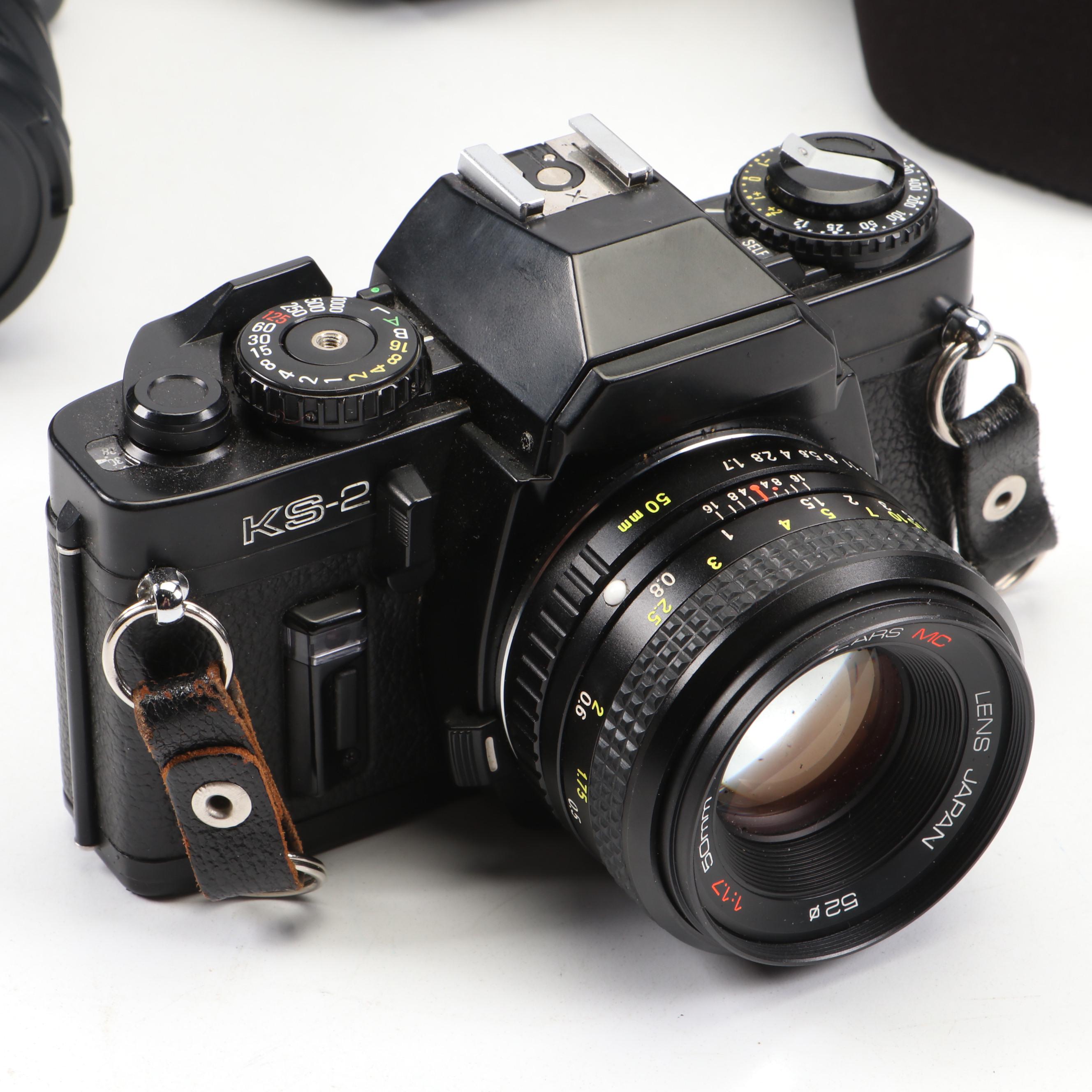 Sears KS-2 Camera with Canon EOS Rebel T2i Digital Camera and More