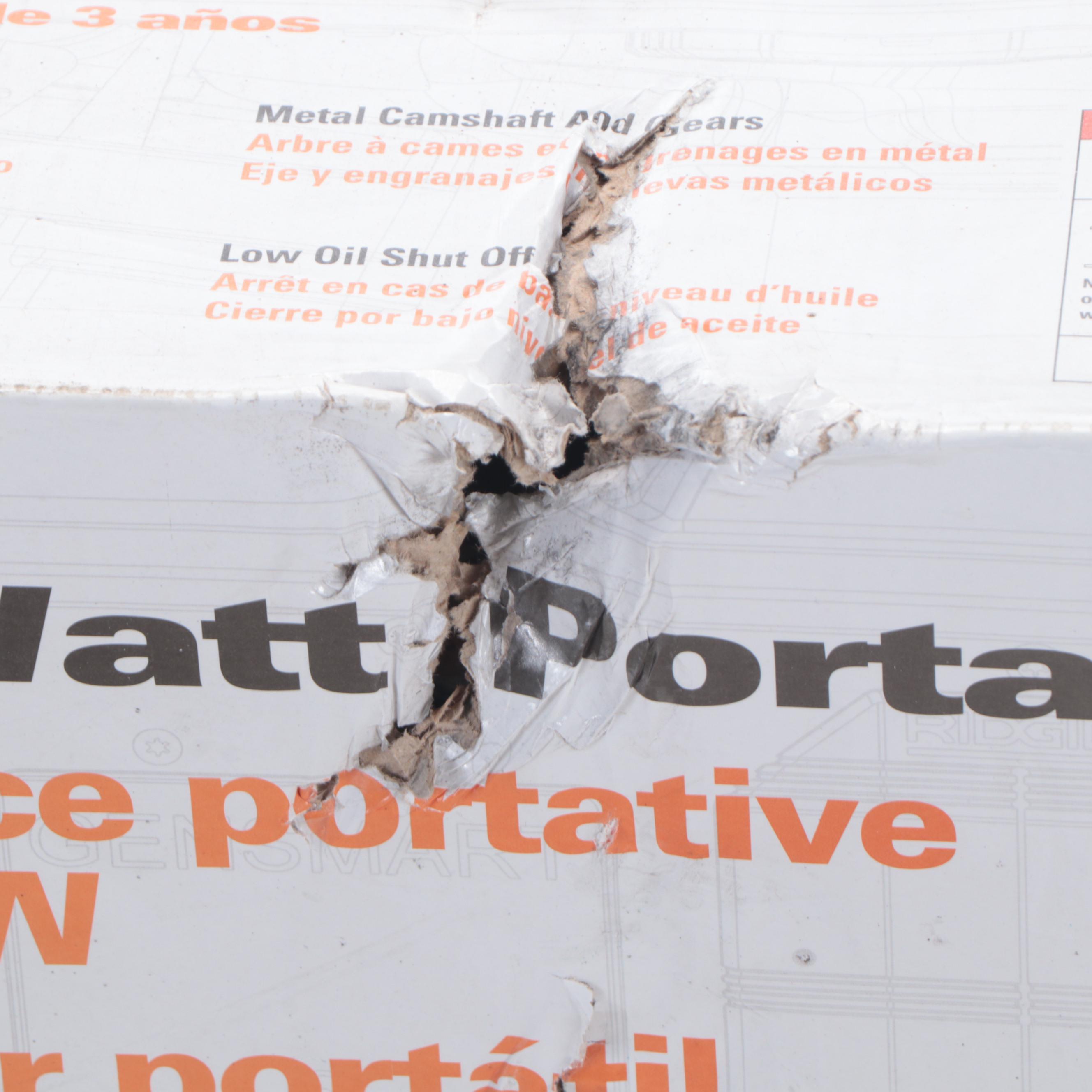 RIDGID 5,700 Watt Yamaha 301 cc Gasoline Powered Portable Generator, 21st C.