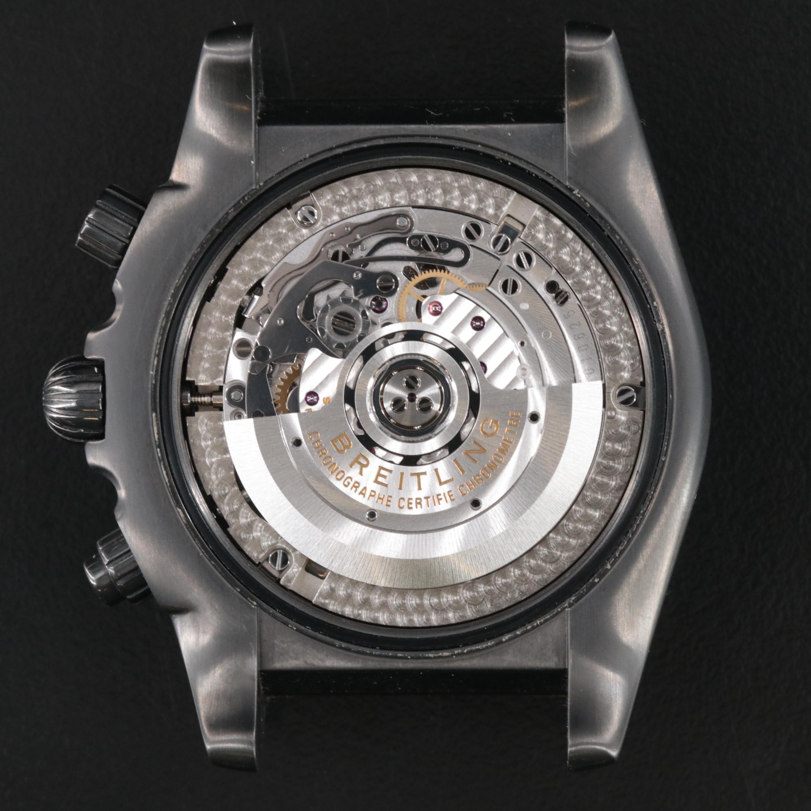 Breitling Chronomat GMT Blacksteel Limited Edition Watch