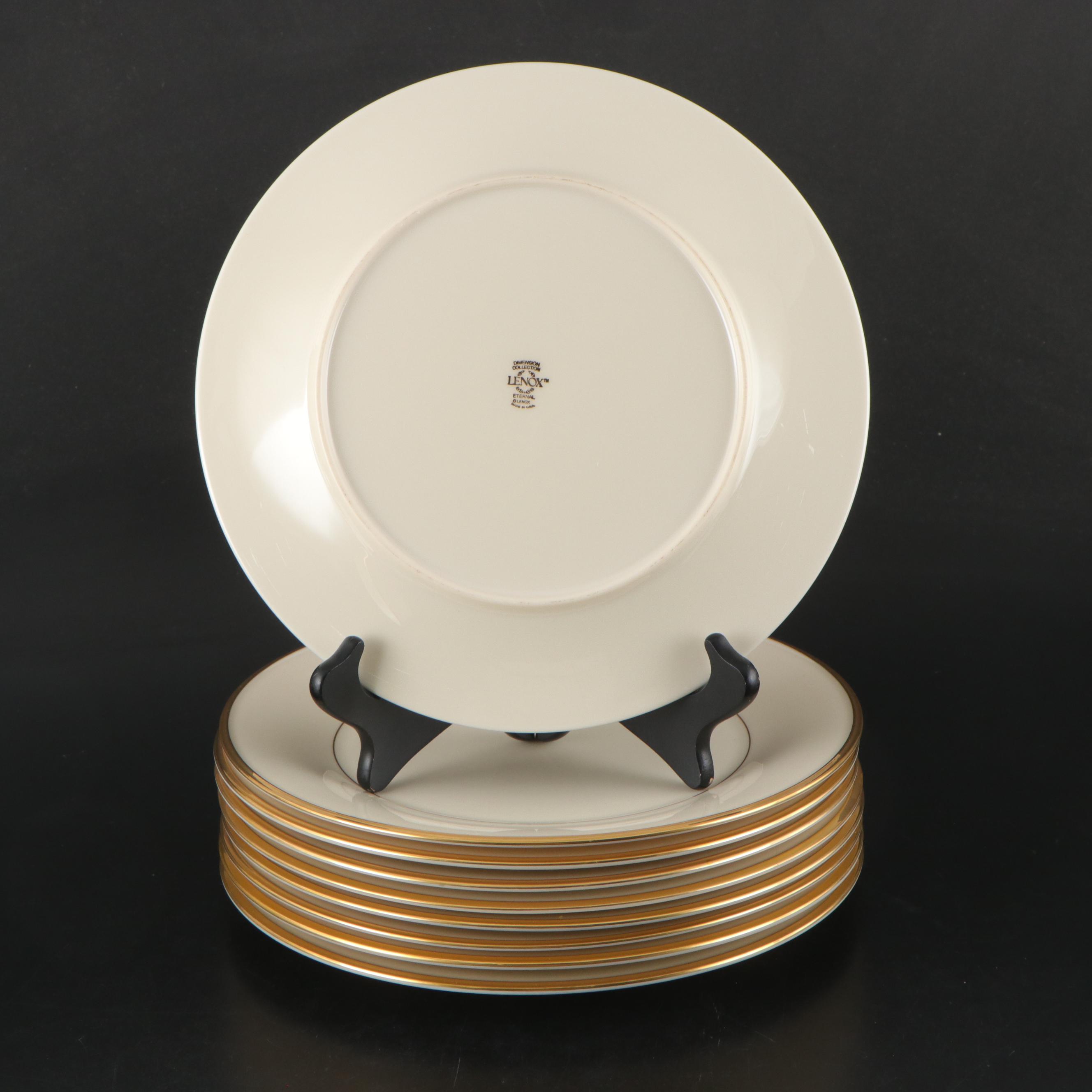 Lenox "Holiday" Porcelain Dessert Tray and Salad Plates with More