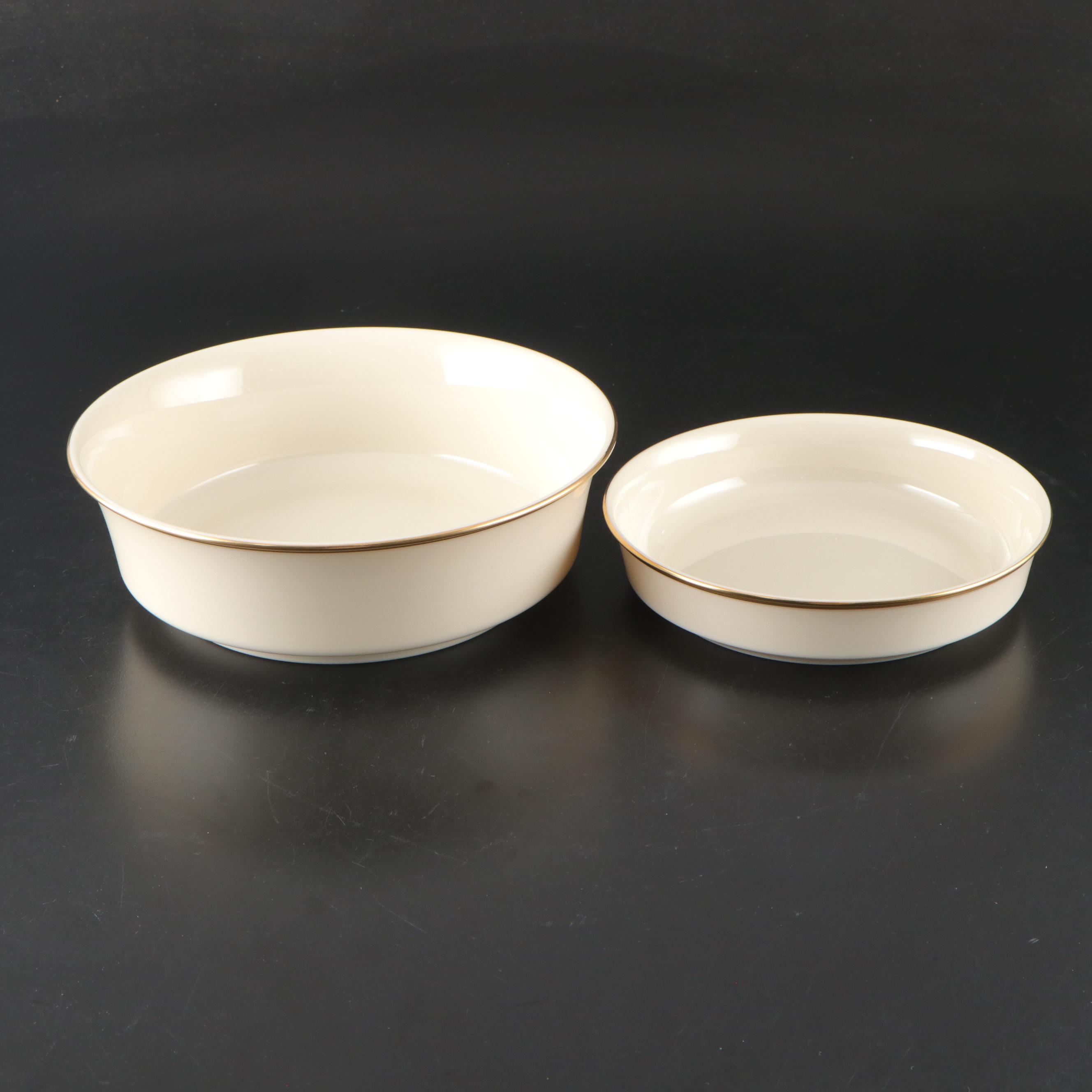 Lenox "Holiday" Porcelain Dessert Tray and Salad Plates with More