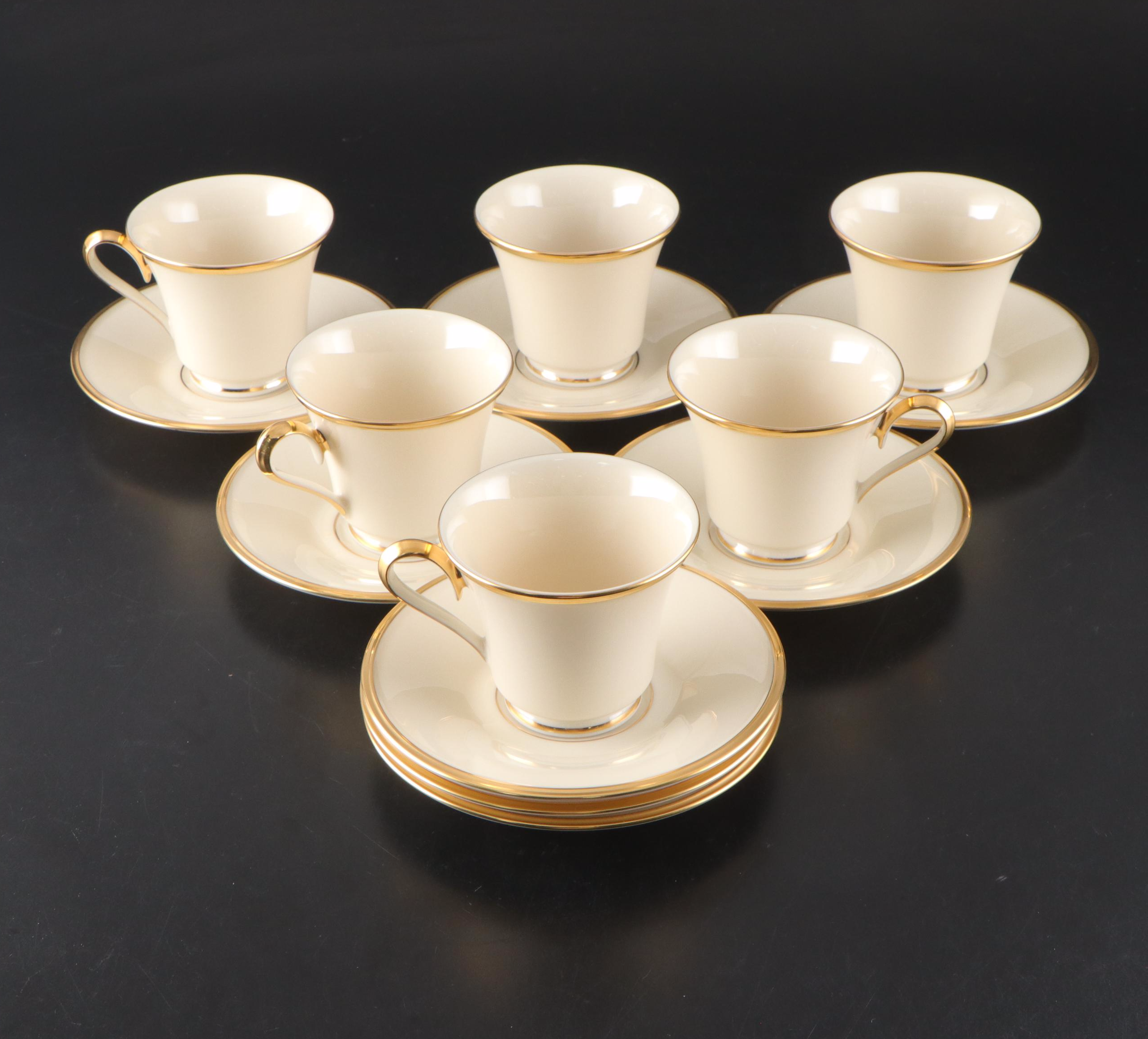 Lenox "Holiday" Porcelain Dessert Tray and Salad Plates with More