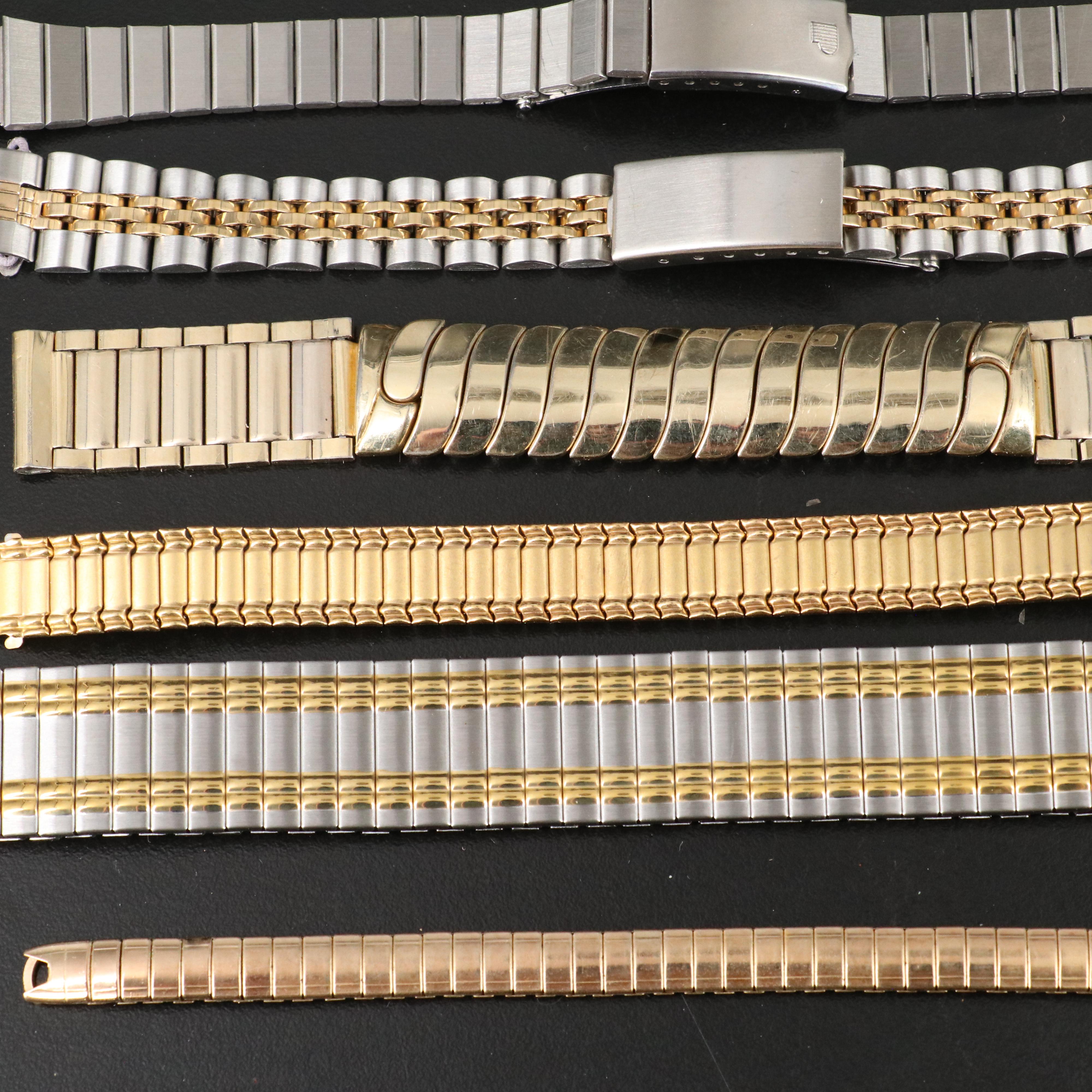 Collection of Watch Bands Featuring Kreisler, Seiko and Citizen