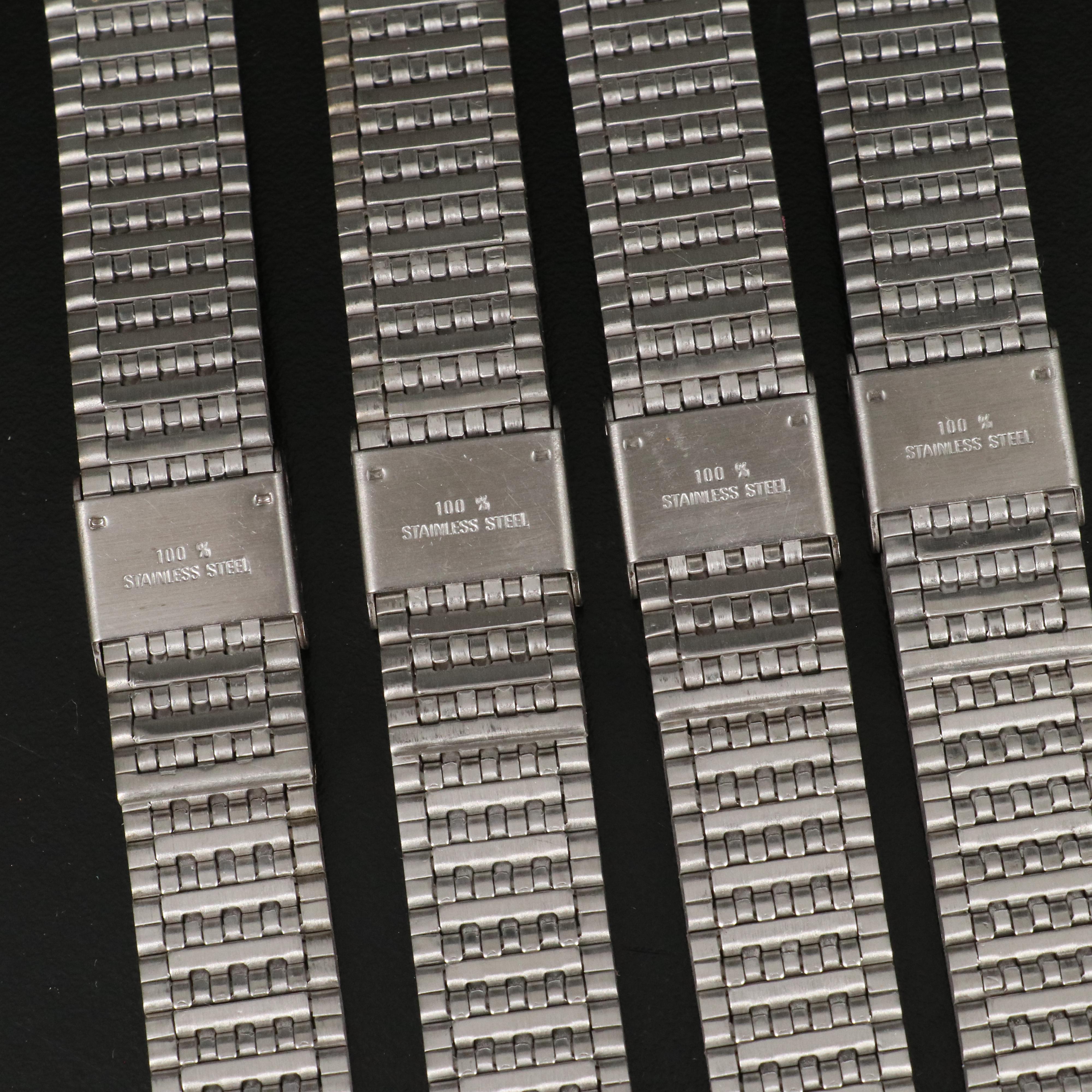 Collection of Watch Bands Featuring Kreisler, Seiko and Citizen