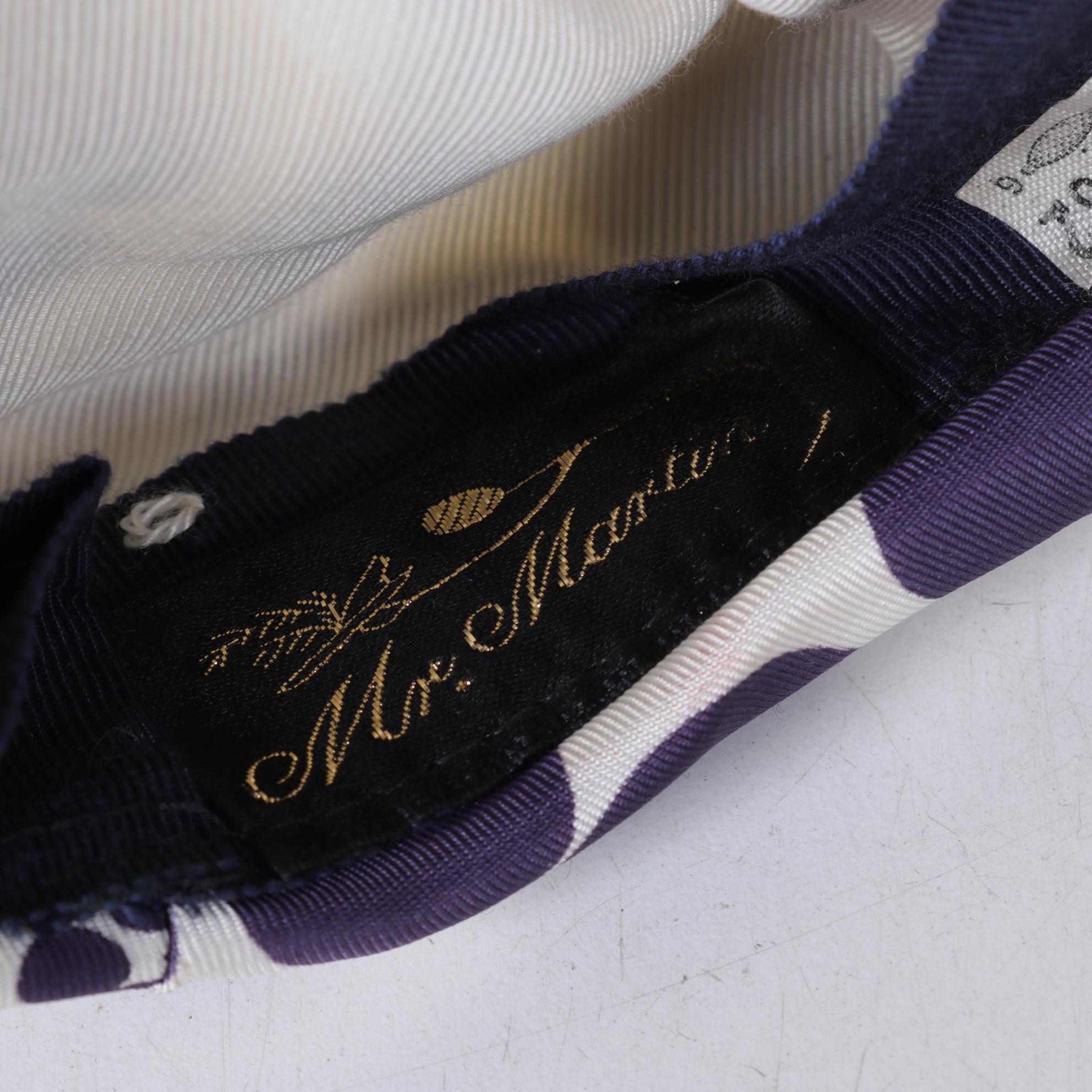 London Made Atelier Lucas Hat, Cream Beaded Purse, Polka Dot Beret, and Knit Hat