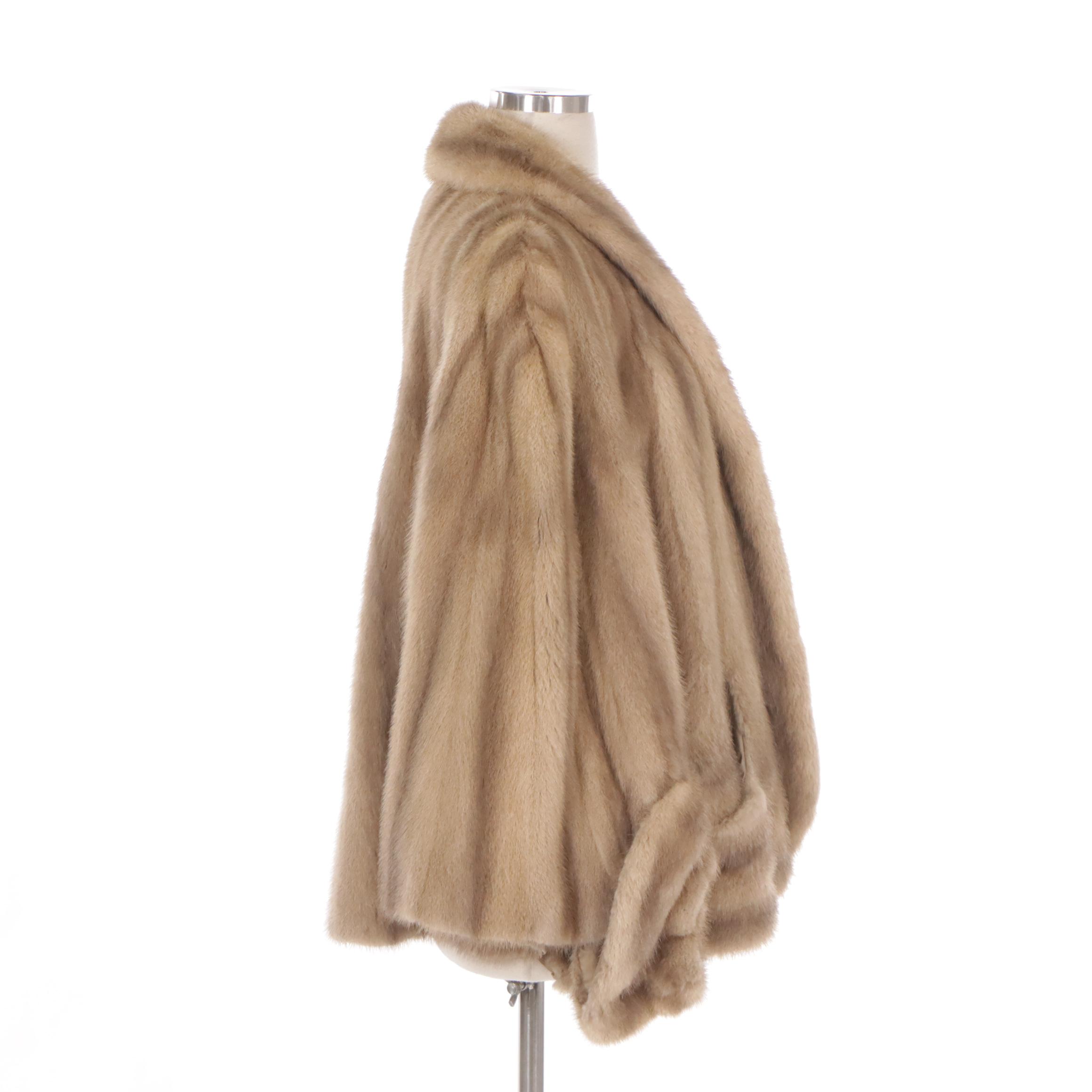 Lowenthal's Mink Fur Cape Jacket