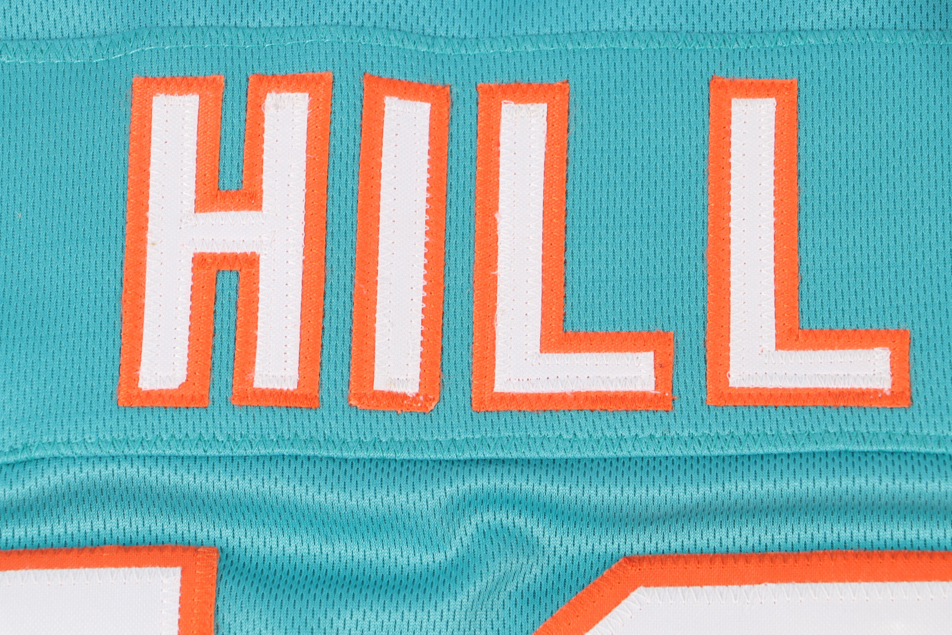 Tyreek Hill Signed Miami Dolphins Football Jersey