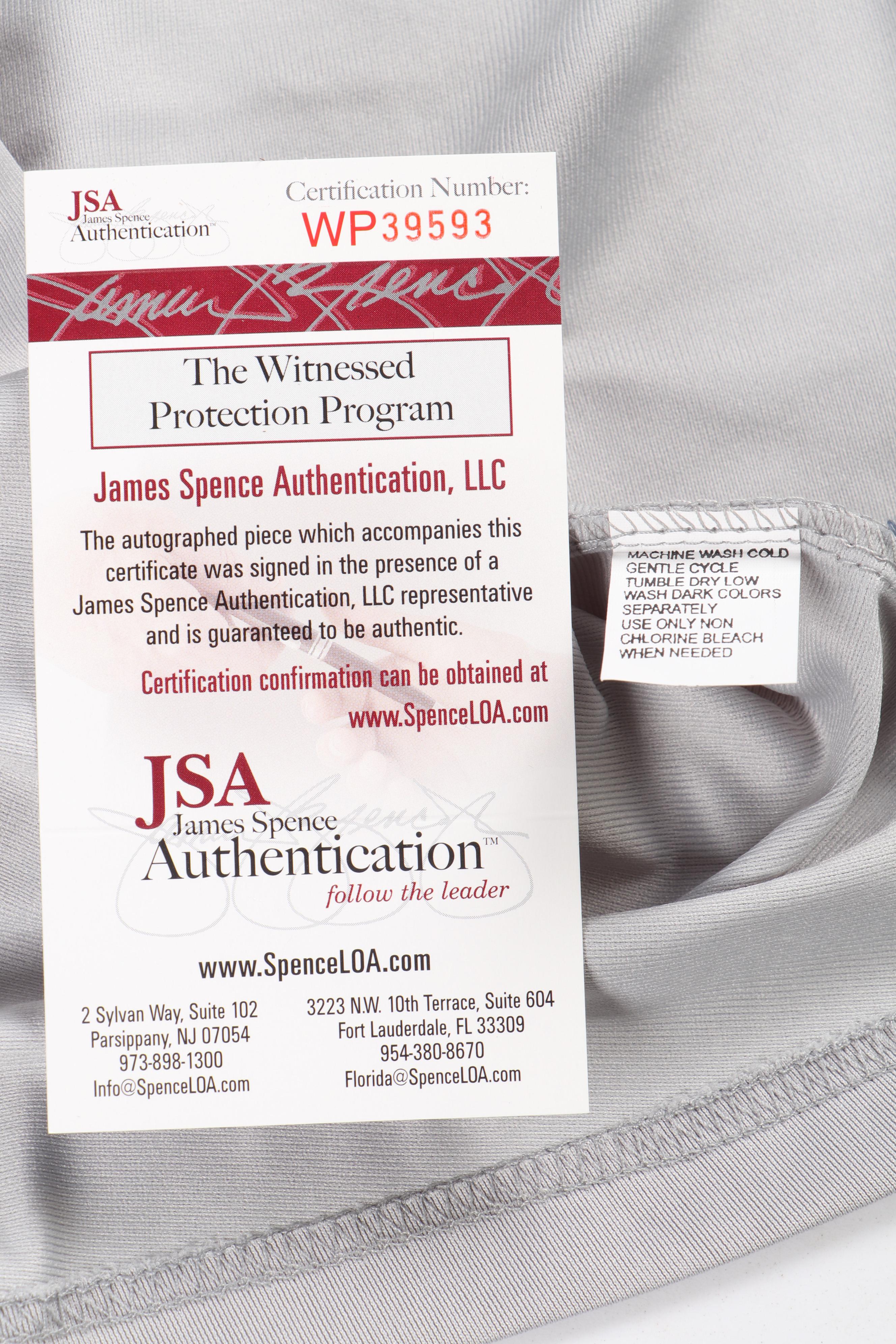 John Wetteland Signed “96 WS MVP” New York Yankees Baseball Jersey