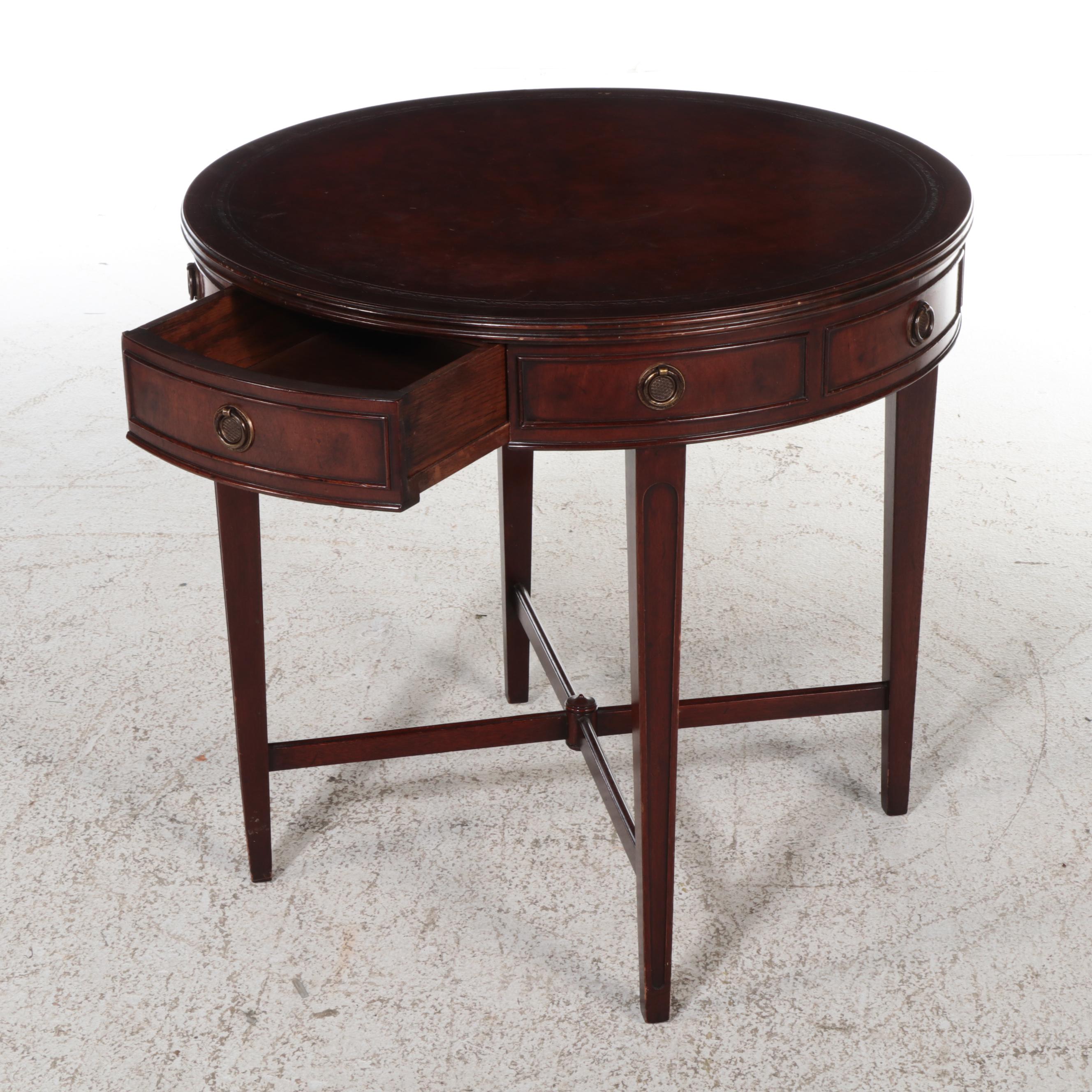 Fine Arts Furniture Co. Federal Style Mahogany Side Table