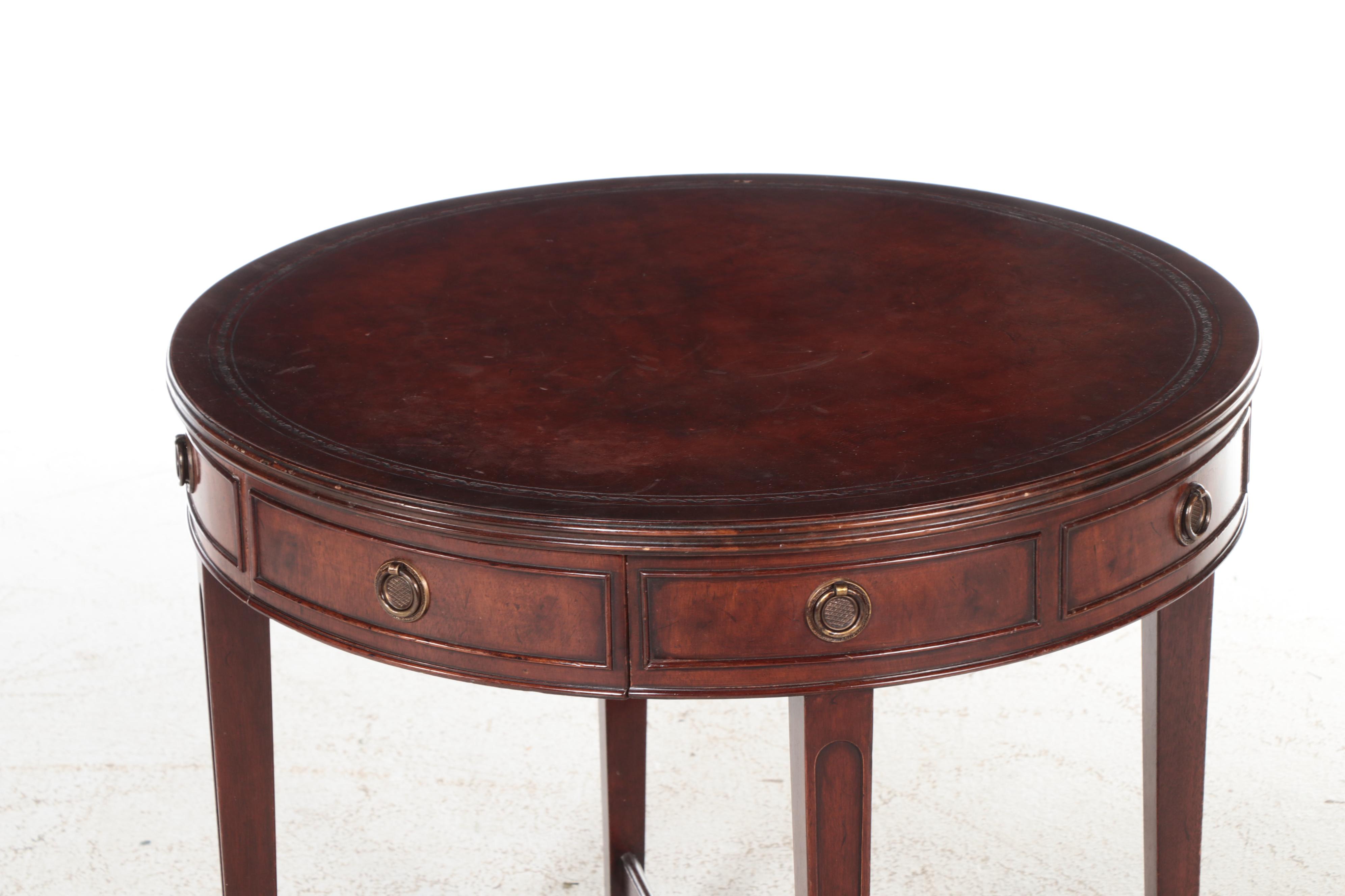 Fine Arts Furniture Co. Federal Style Mahogany Side Table