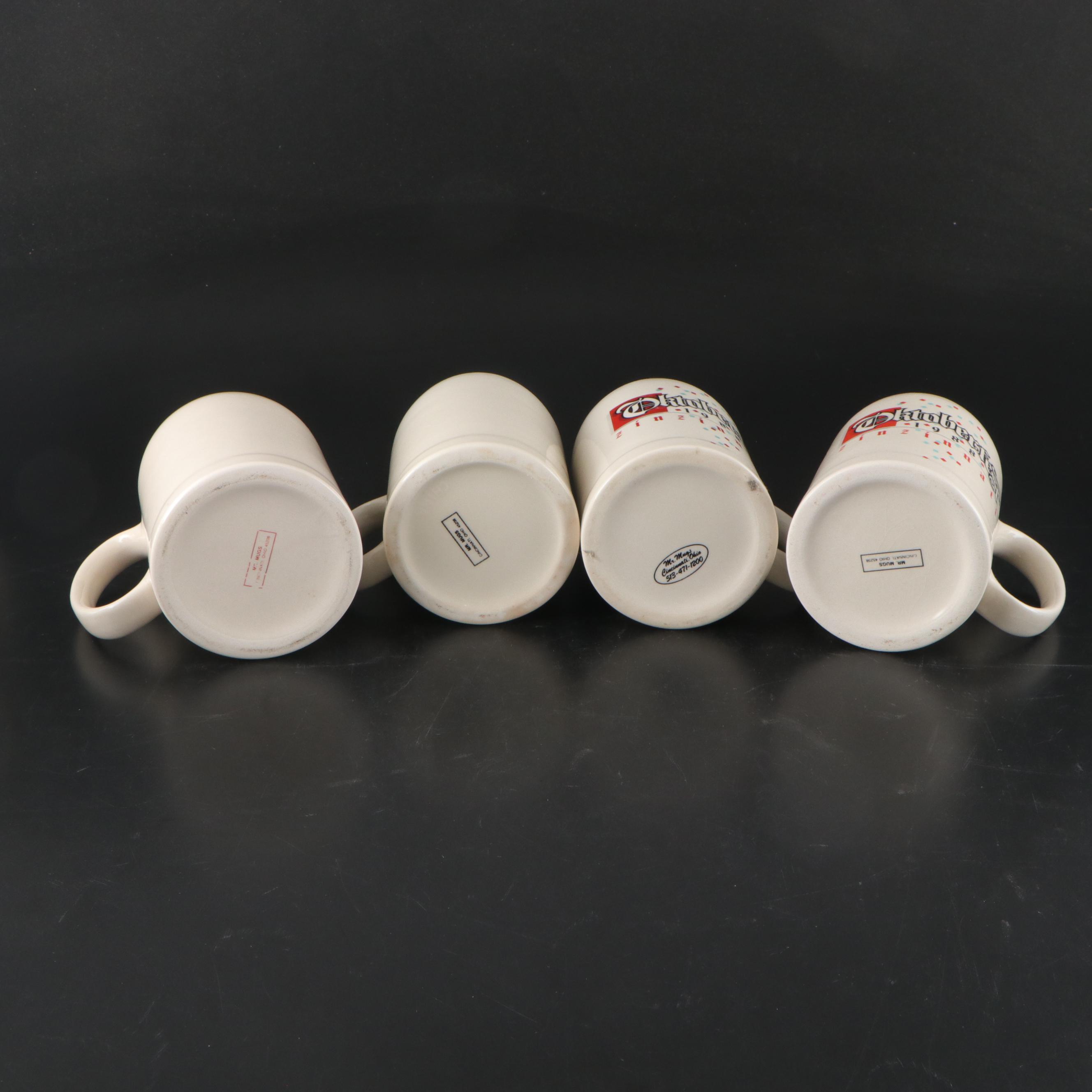 Mr. Mugs and Other Commemorative Octoberfest Ceramic Steins