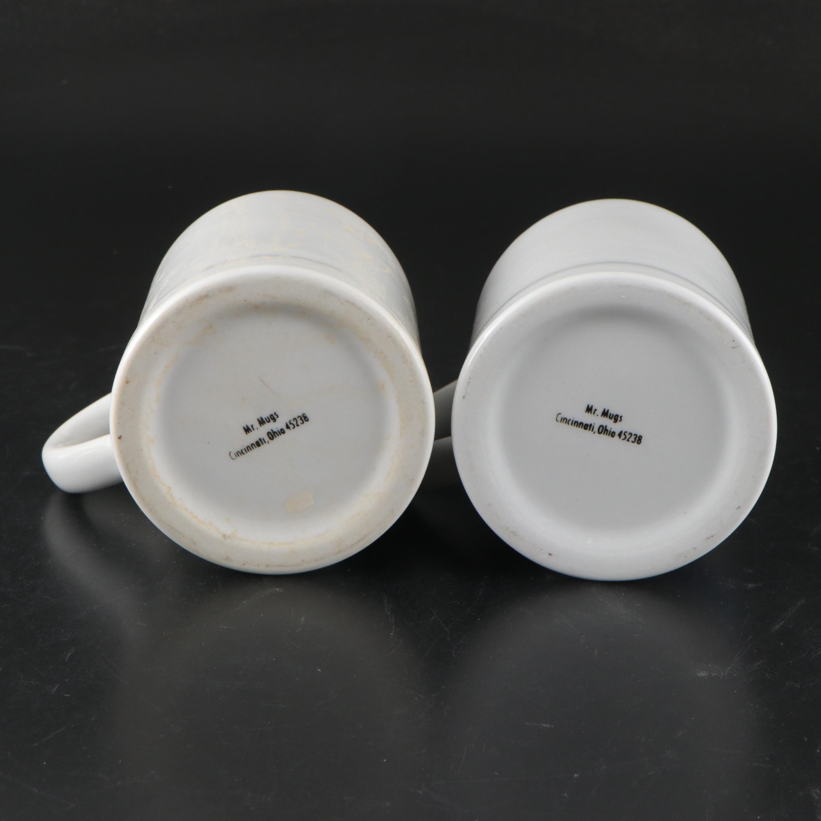 Mr. Mugs and Other Commemorative Octoberfest Ceramic Steins