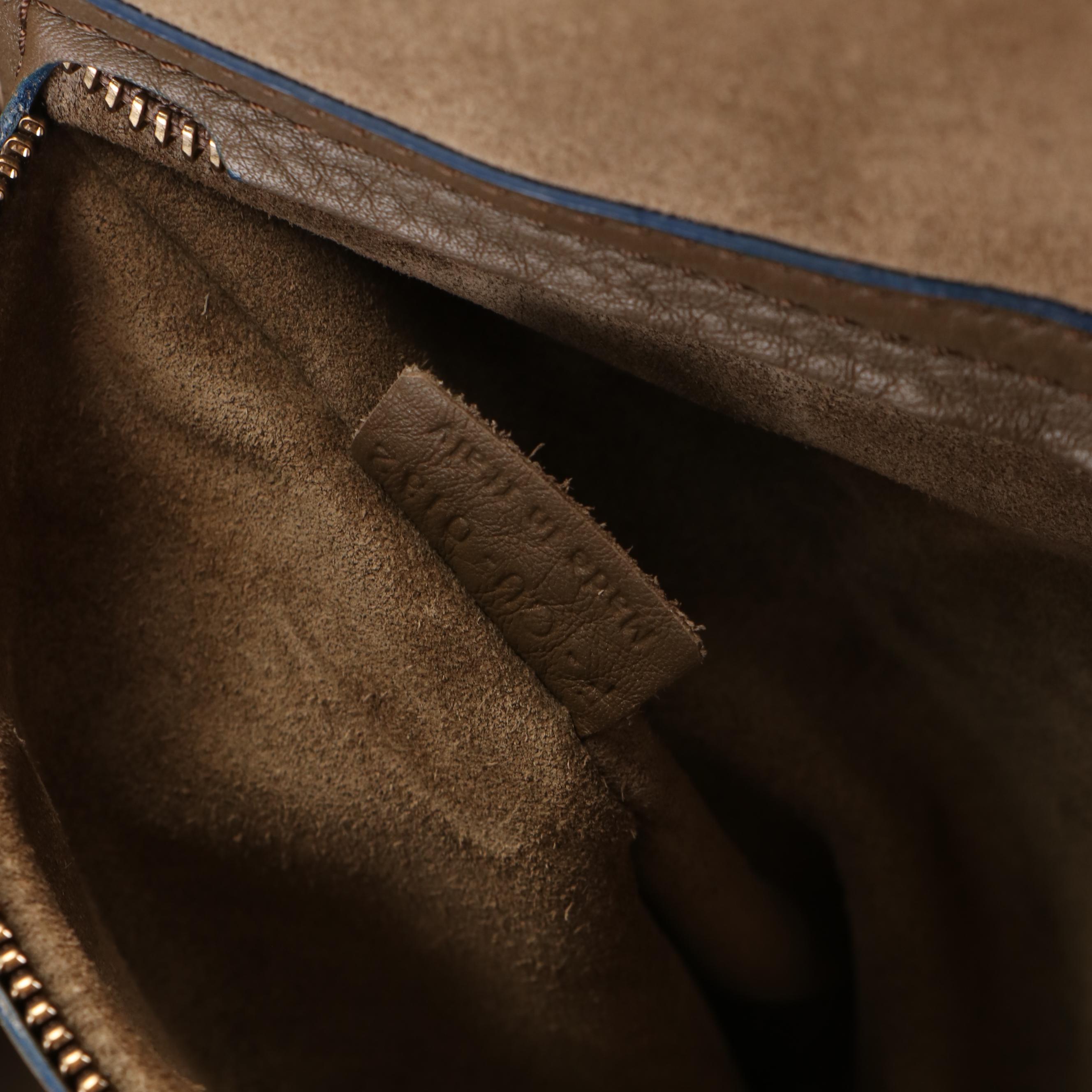 Celine Phantom Luggage Tote Bag in Brown Calfskin Leather