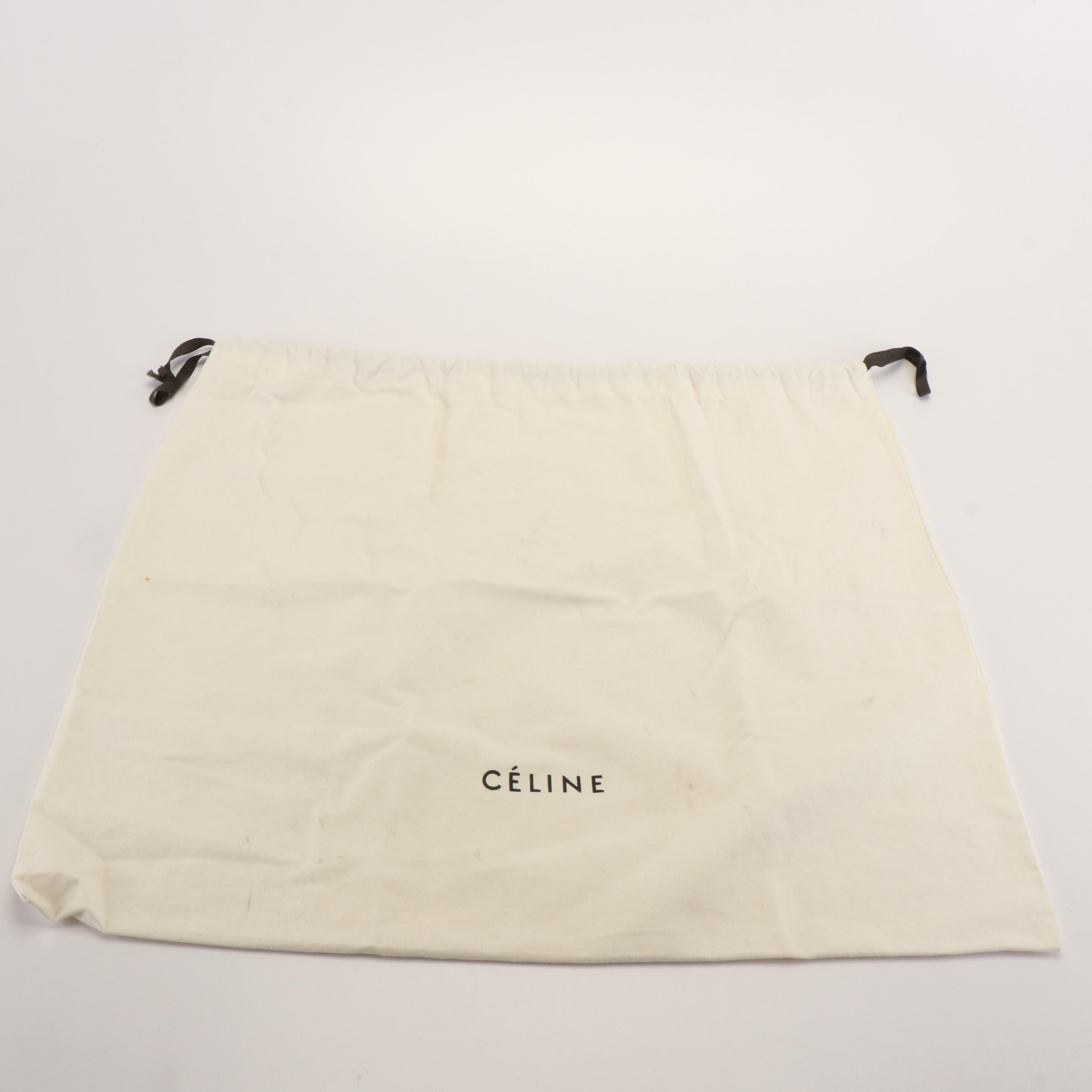 Celine Phantom Luggage Tote Bag in Brown Calfskin Leather