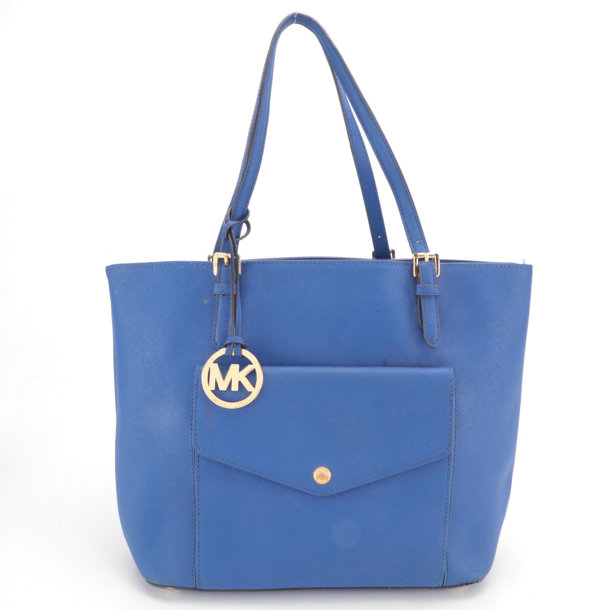 Michael Kors Bedford Tote in Grained Leather, Jet Set Tote in Saffiano Leather